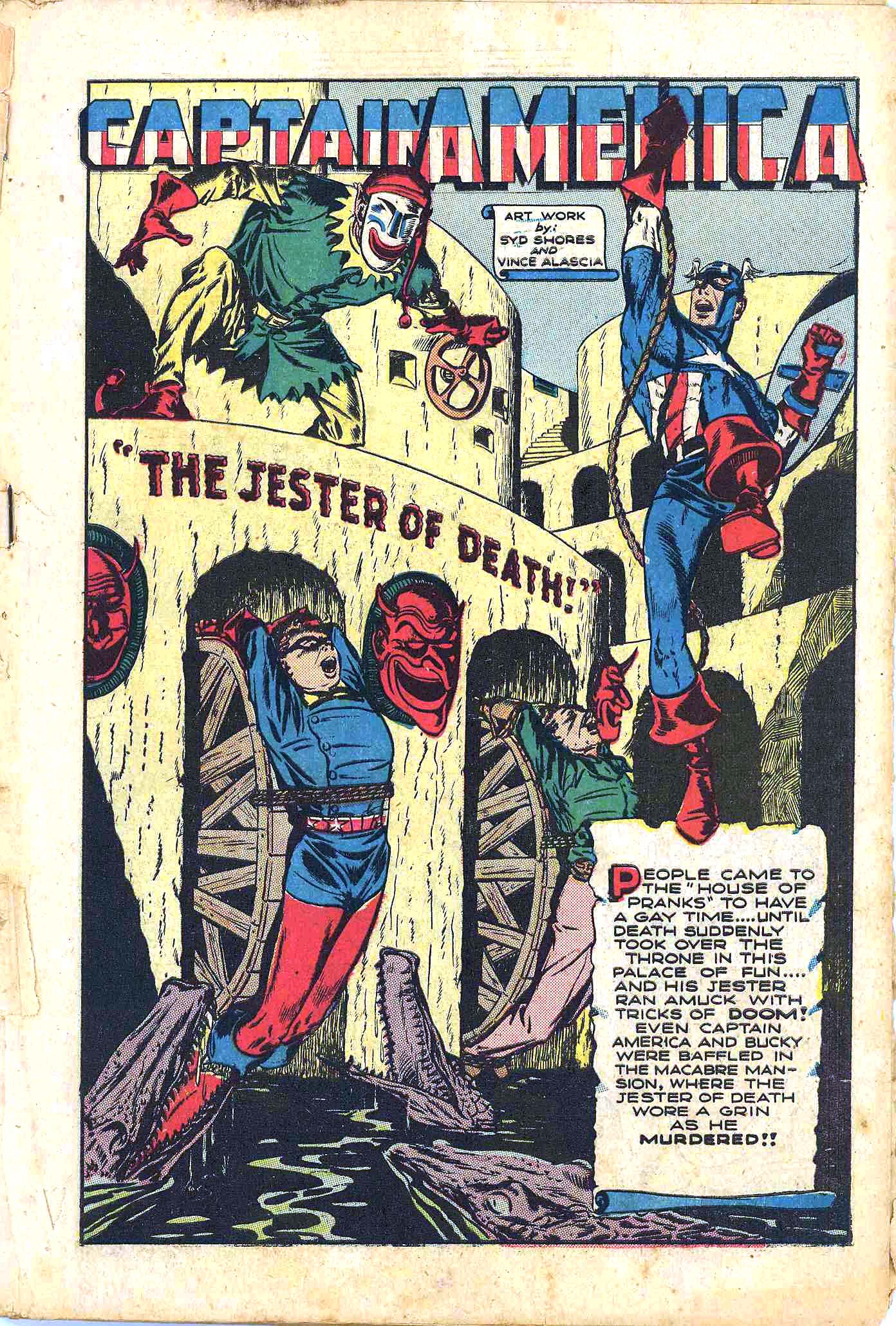 Read online Captain America Comics comic -  Issue #40 - 4