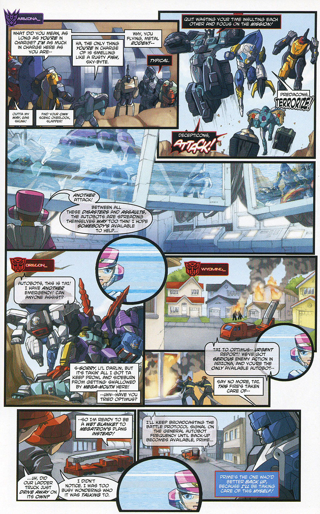 Read online Transformers 20th Anniversary Summer Special comic -  Issue # Full - 24