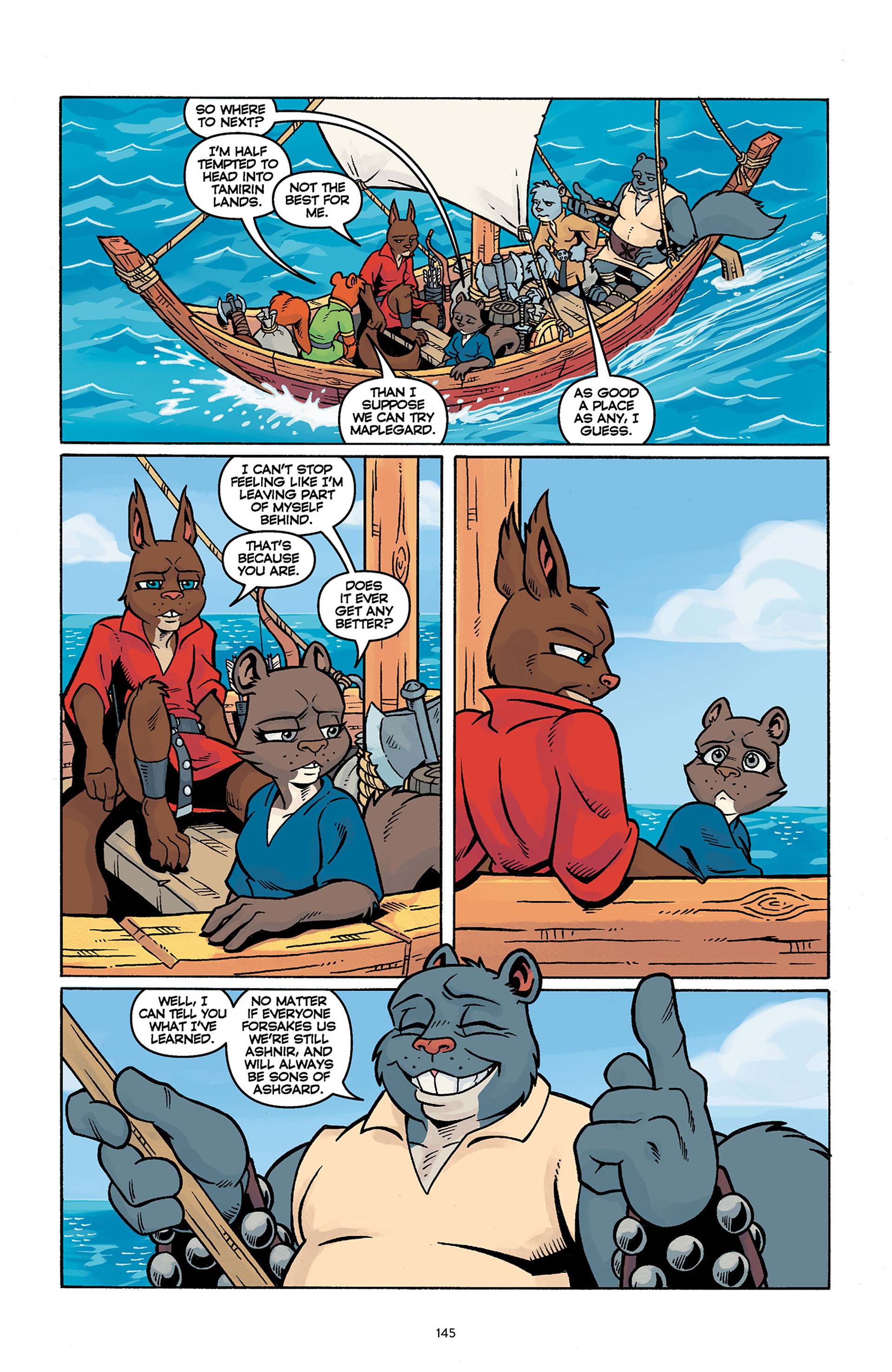 Read online Sons of Ashgard: Ill Met in Elmgard comic -  Issue # TPB (Part 2) - 43