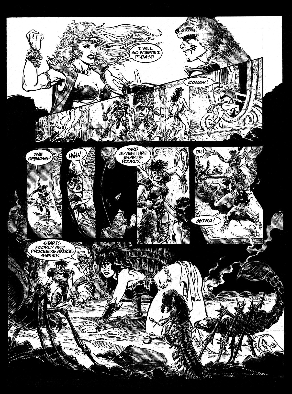 Read online Conan the Savage comic -  Issue #7 - 15