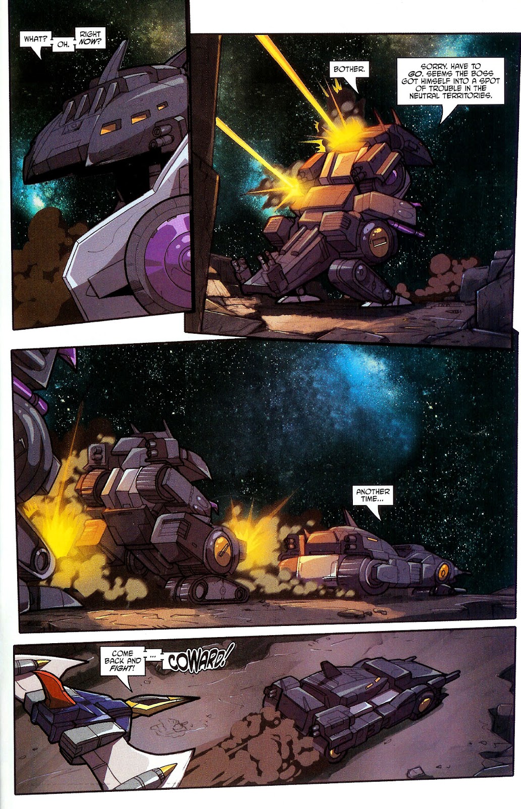 Transformers War Within: The Dark Ages issue 4 - Page 19