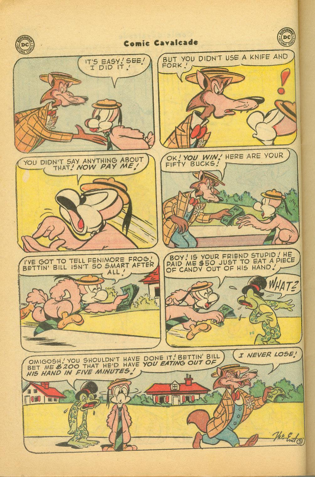 Read online Comic Cavalcade comic -  Issue #61 - 14
