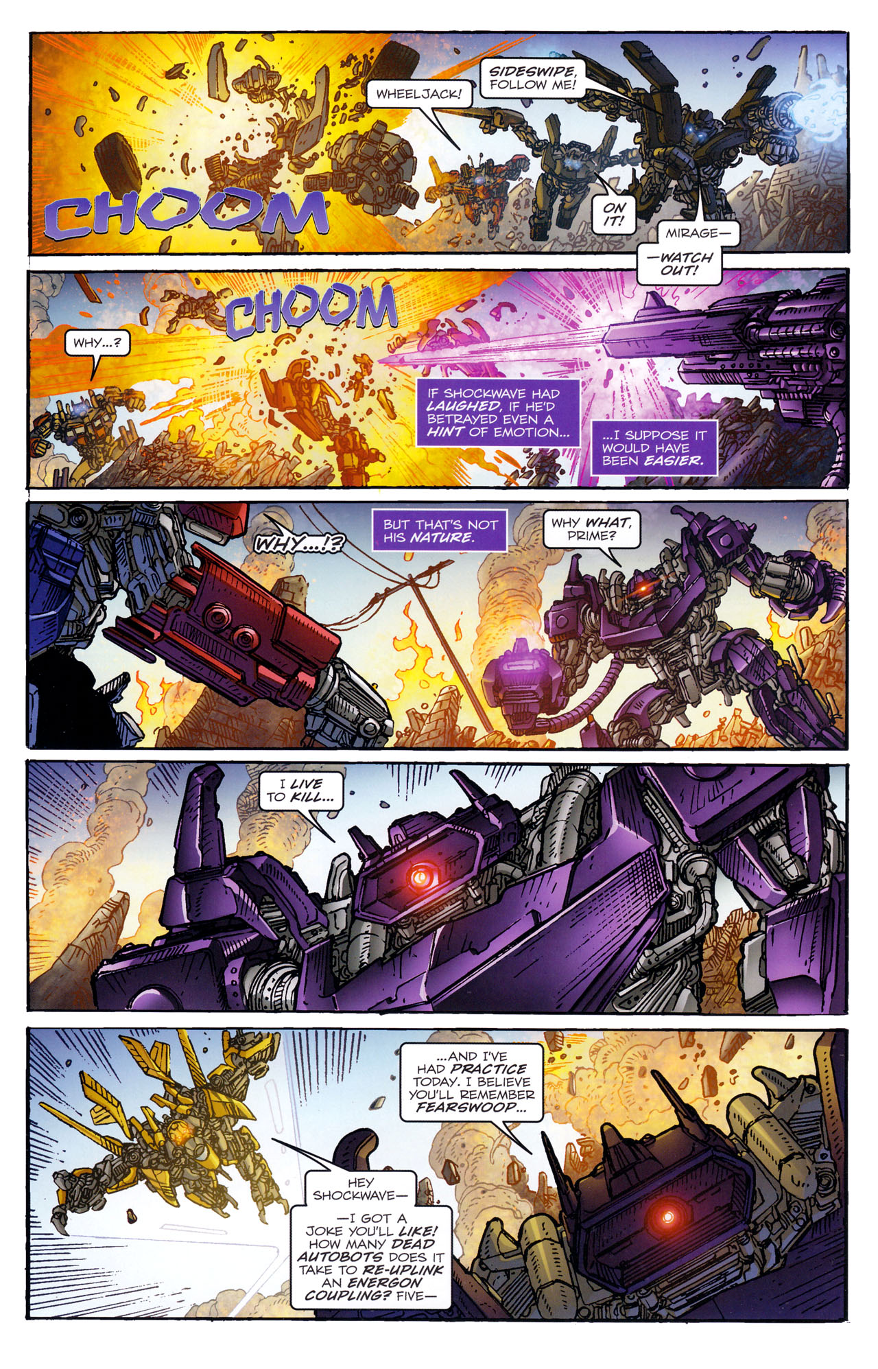 Read online Transformers: Dark of the Moon Rising Storm comic -  Issue #4 - 16