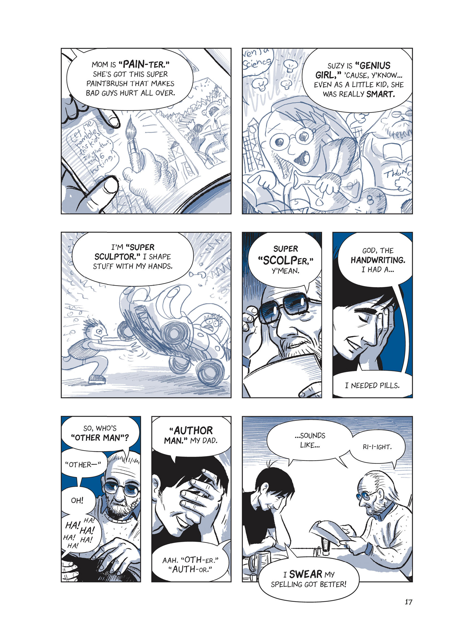 Read online The Sculptor comic -  Issue # Part 1 - 17
