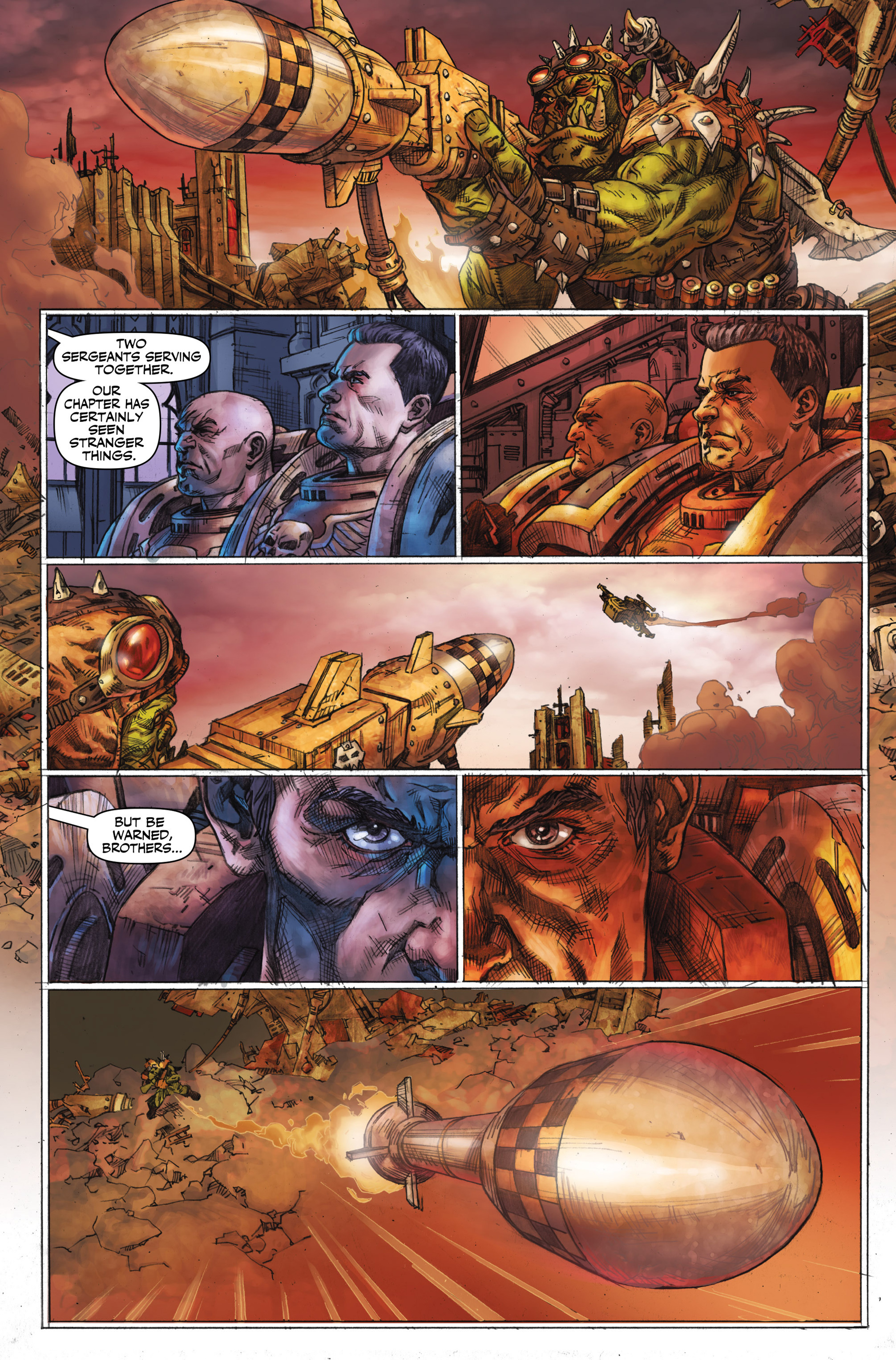 Read online Warhammer 40,000: Dawn of War comic -  Issue #1 - 12
