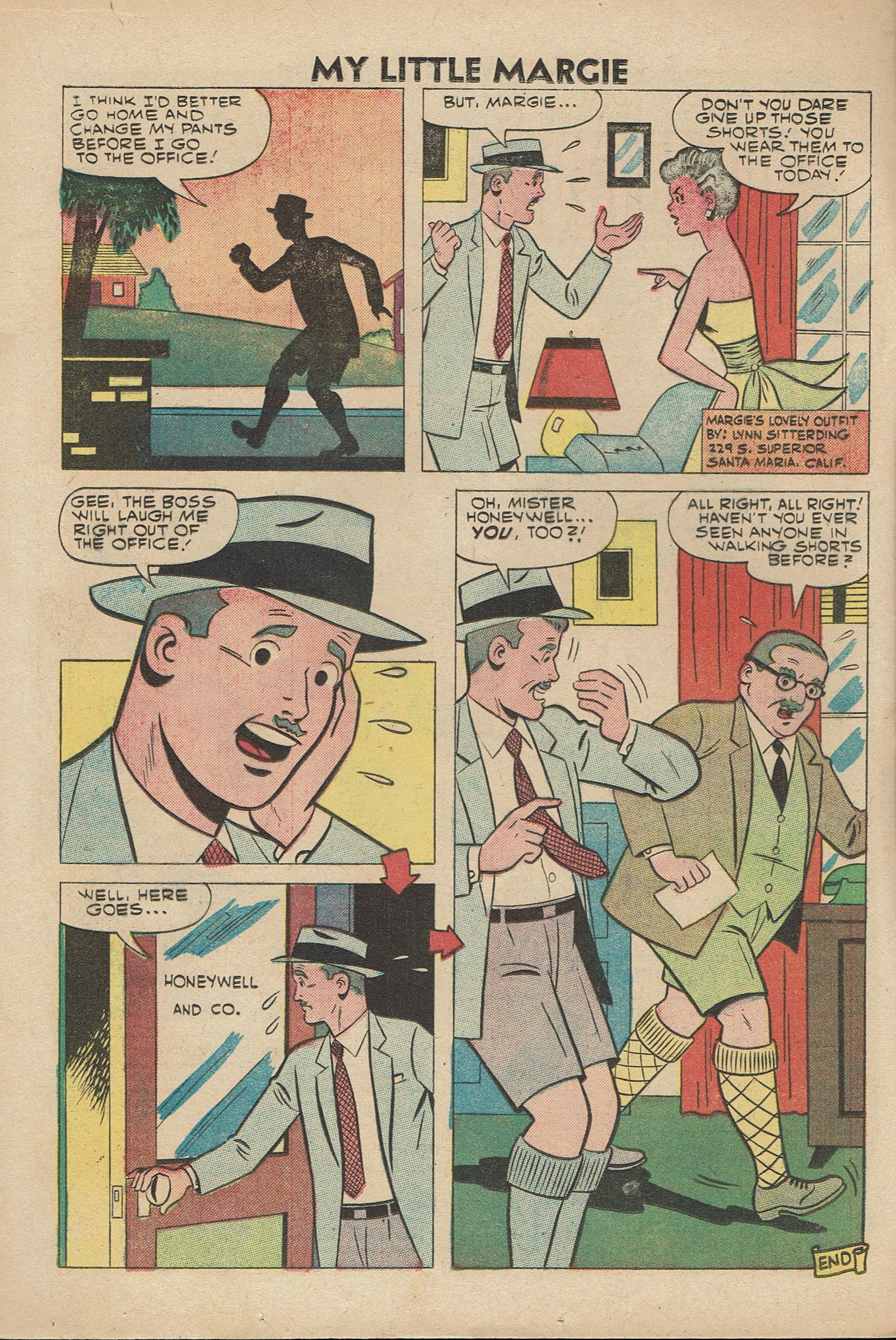 Read online My Little Margie (1954) comic -  Issue #26 - 16