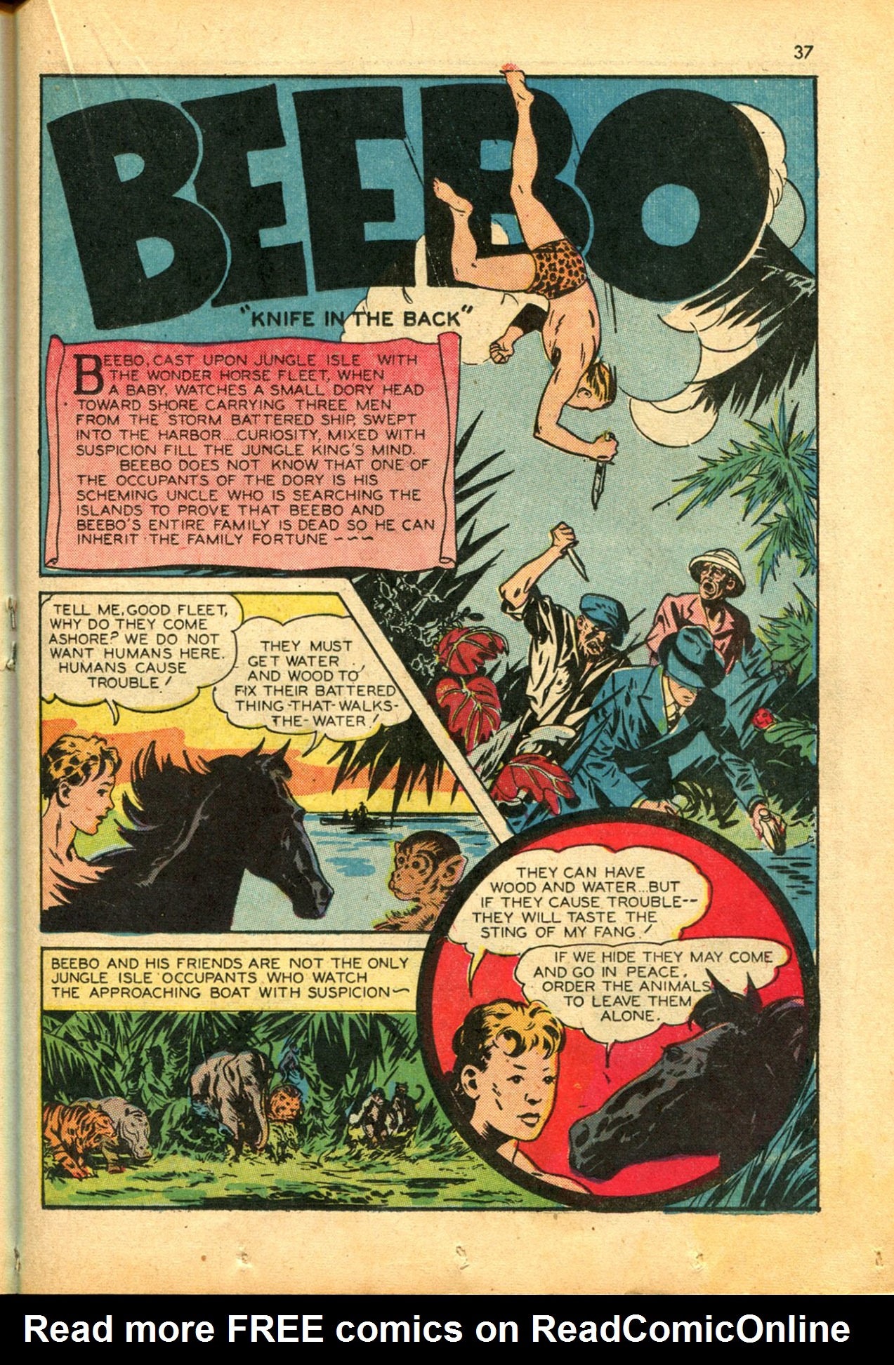 Read online Shadow Comics comic -  Issue #30 - 37