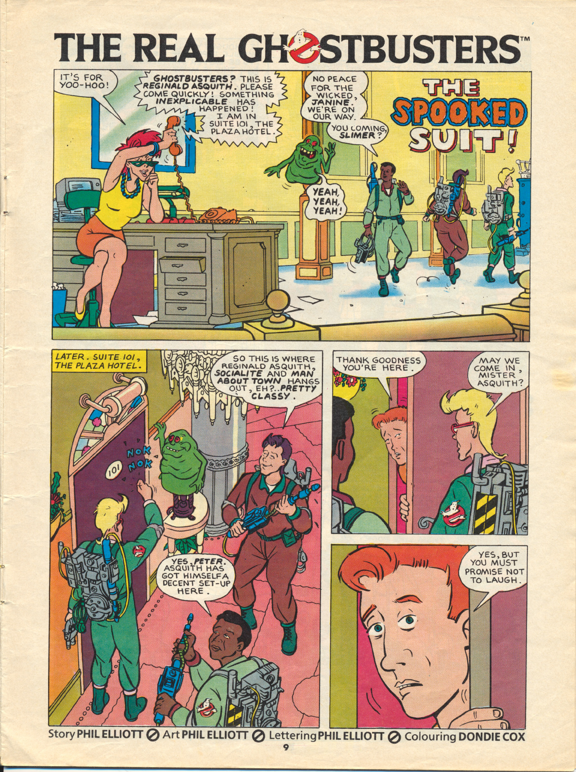 Read online The Real Ghostbusters comic -  Issue #15 - 9