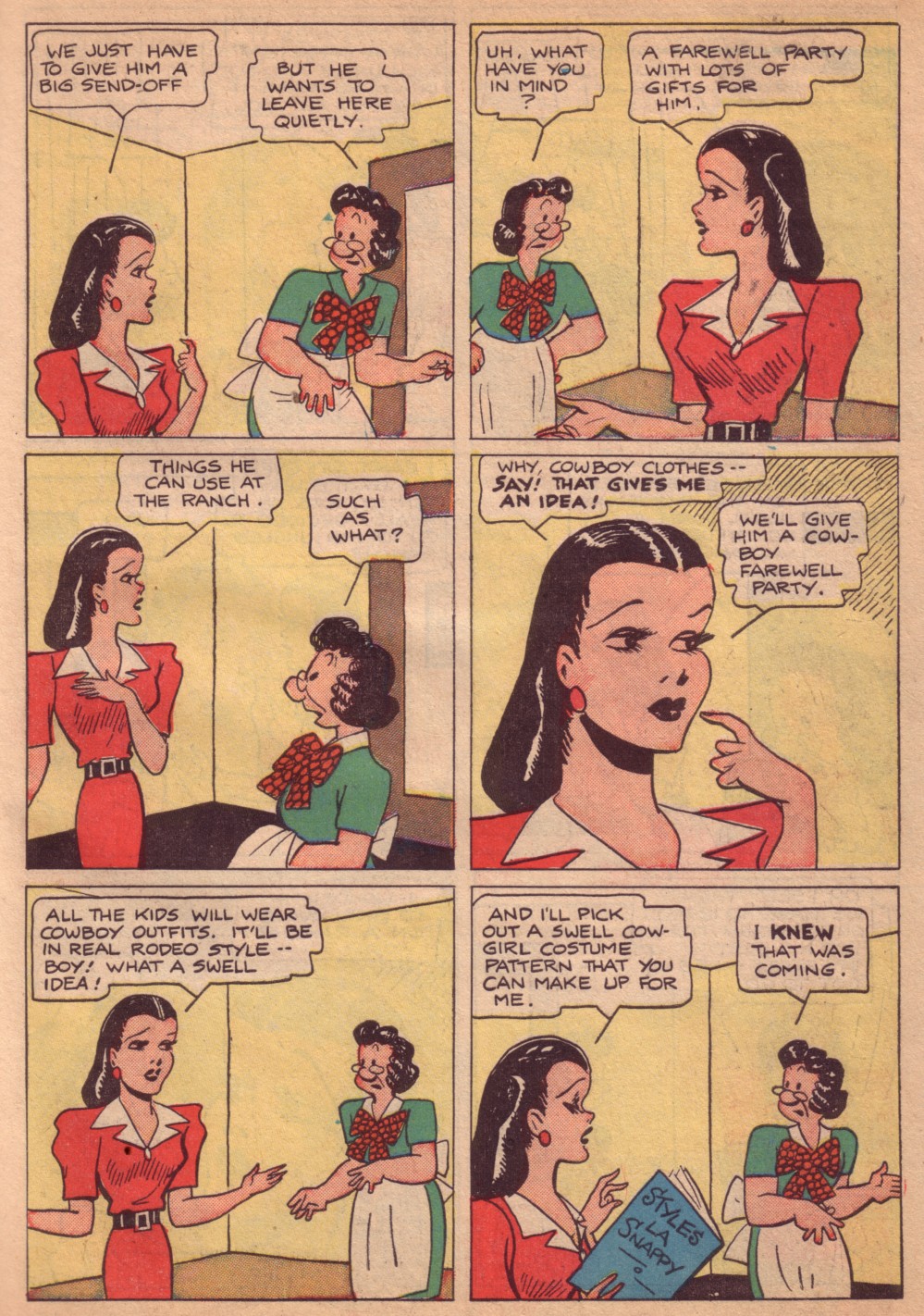 Read online Four Color Comics comic -  Issue #132 - 39