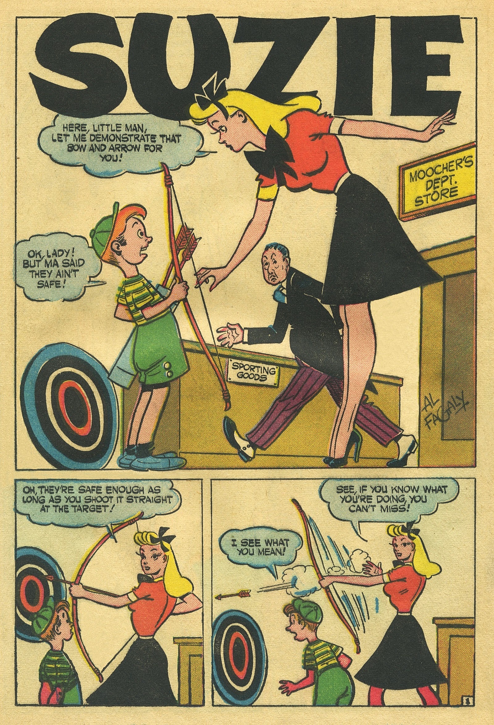 Read online Suzie Comics comic -  Issue #49 - 34