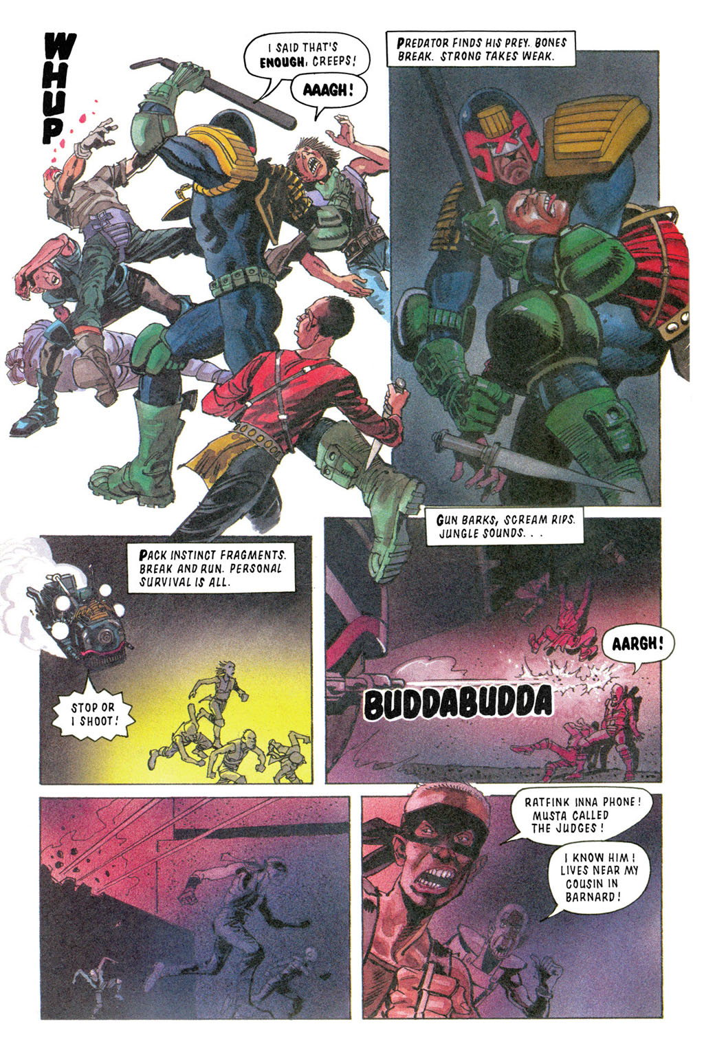 Read online Judge Dredd: The Megazine comic -  Issue #1 - 6