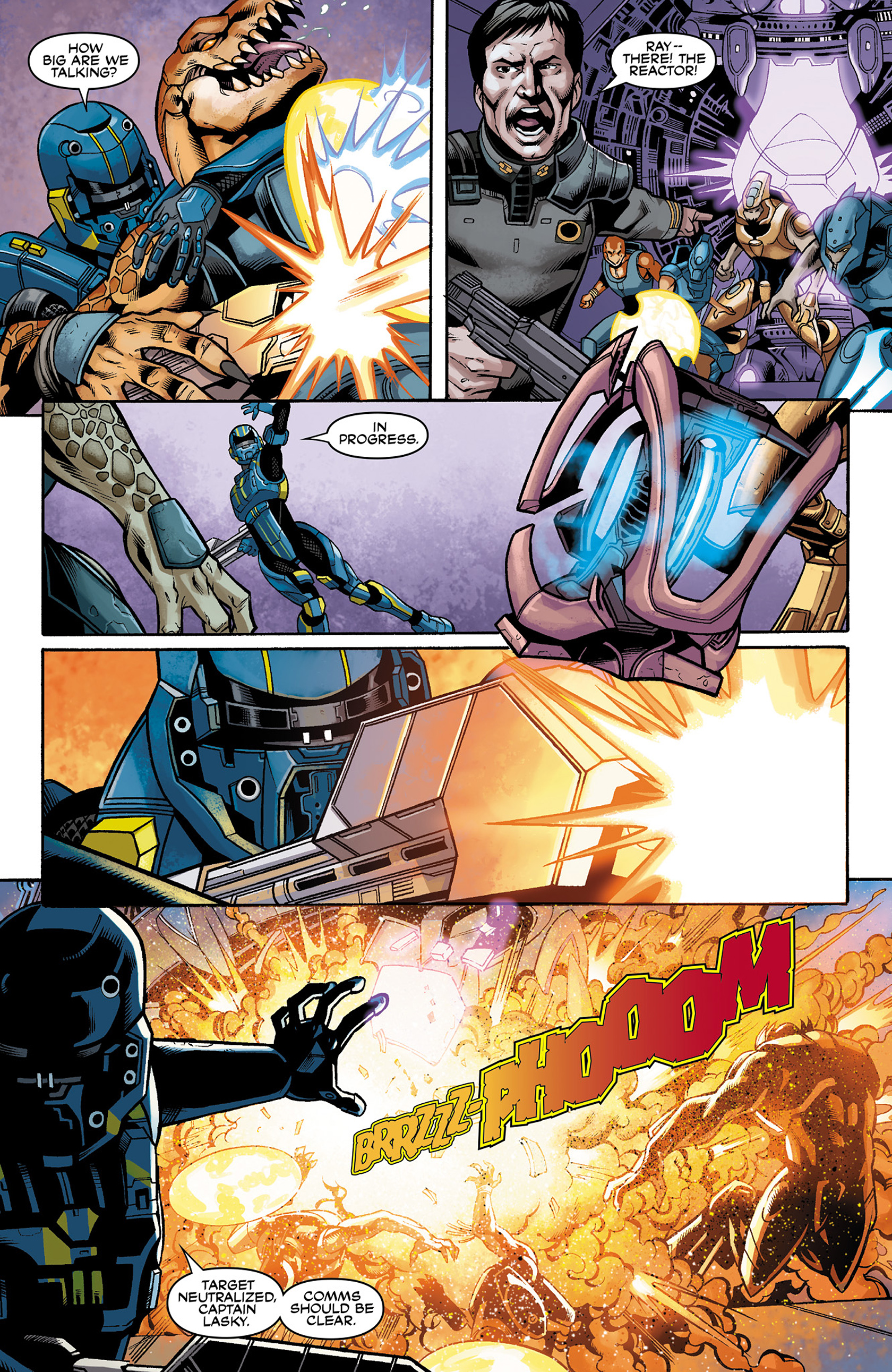 Read online Halo: Escalation comic -  Issue #3 - 4