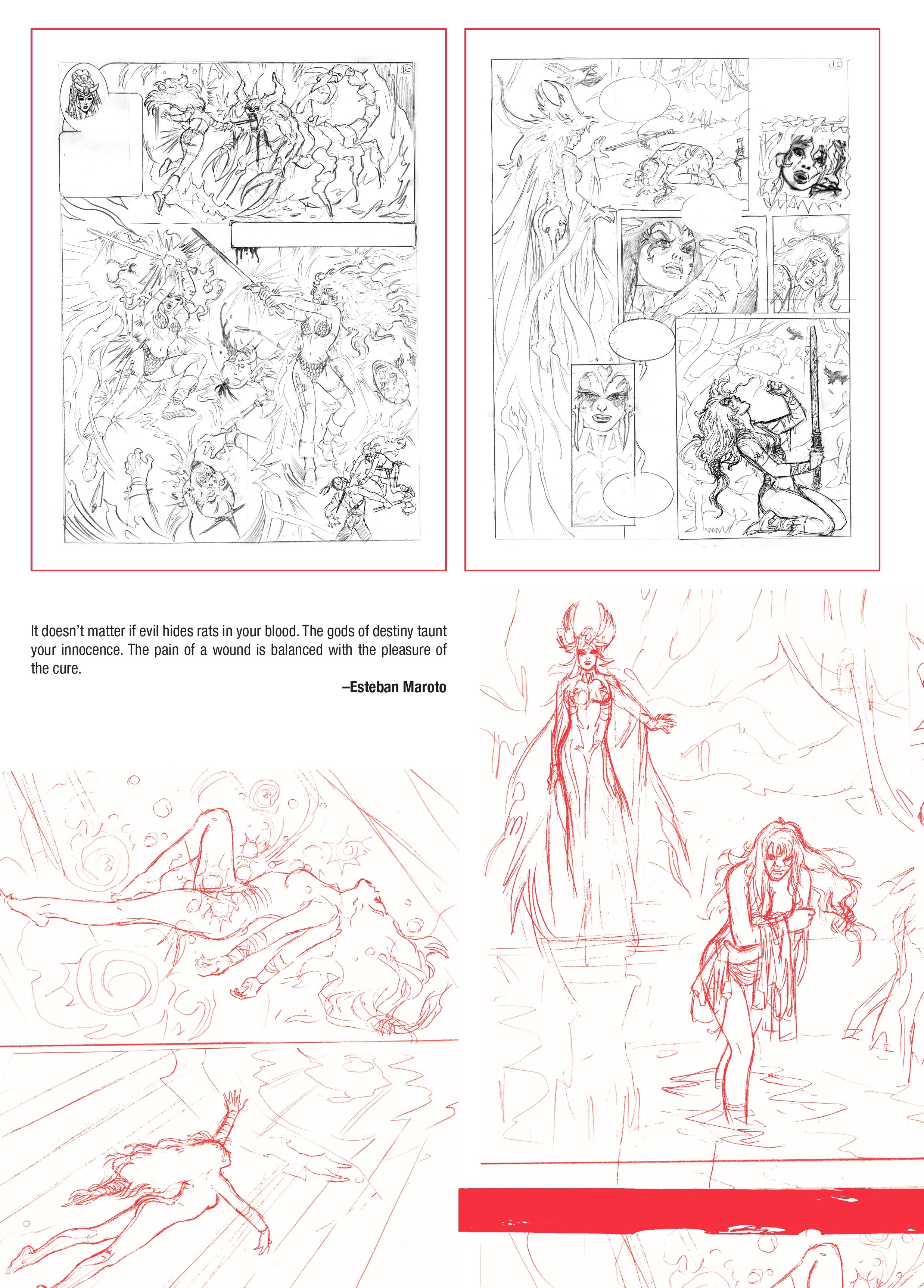 Read online Red Sonja: Ballad of the Red Goddess comic -  Issue # TPB - 64