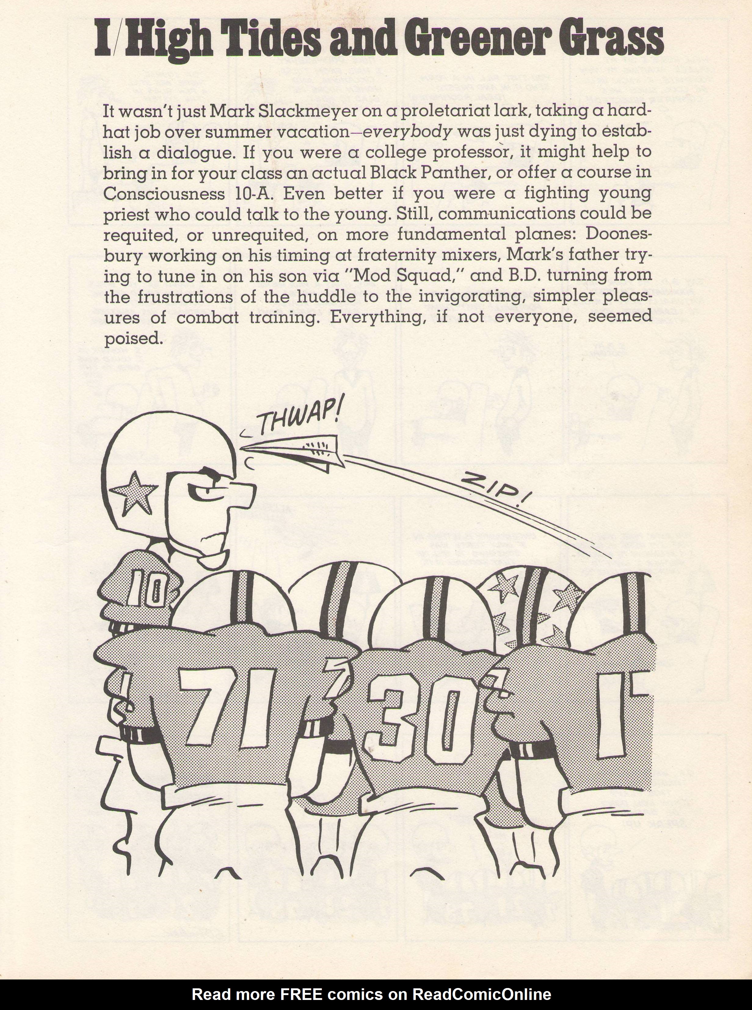 Read online The Doonesbury Chronicles comic -  Issue # TPB (Part 1) - 3