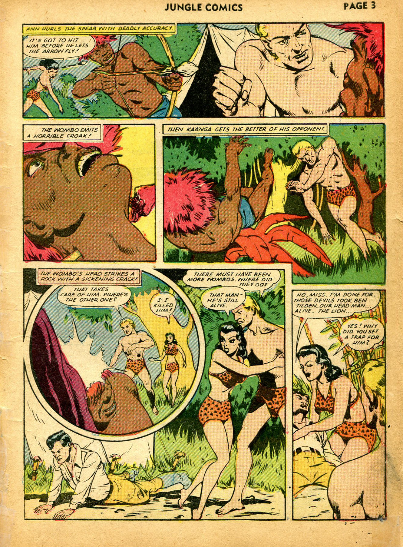 Read online Jungle Comics comic -  Issue #32 - 6