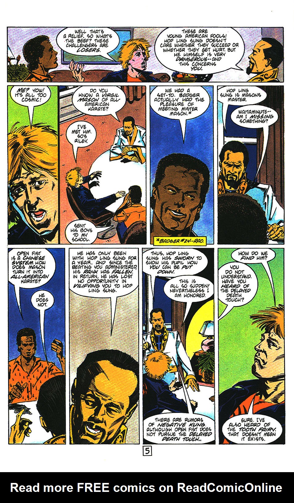 Read online The Badger comic -  Issue #30 - 8