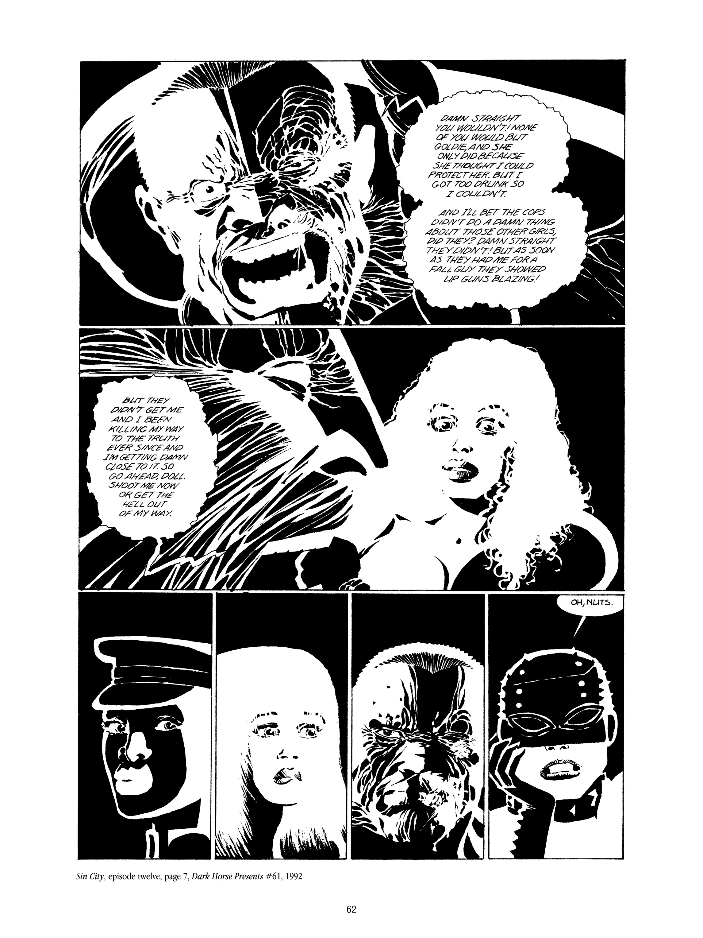 Read online Frank Miller: The Art of Sin City comic -  Issue # TPB - 67
