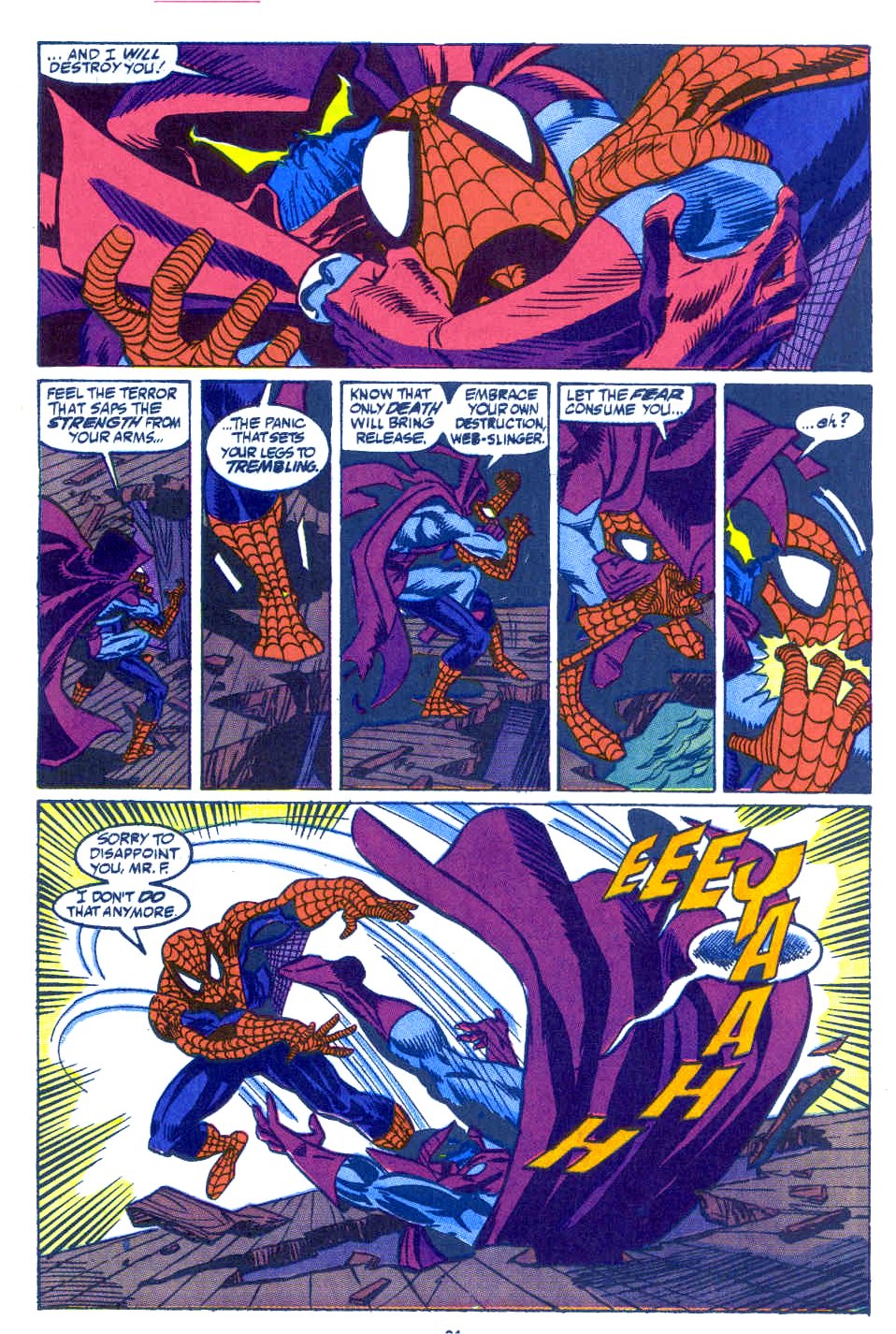 Read online Web of Spider-Man (1985) comic -  Issue #63 - 19