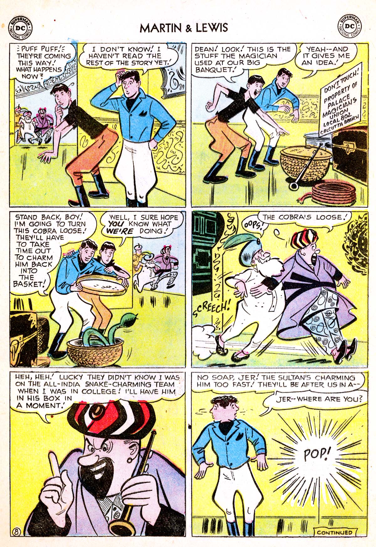 Read online The Adventures of Dean Martin and Jerry Lewis comic -  Issue #37 - 18
