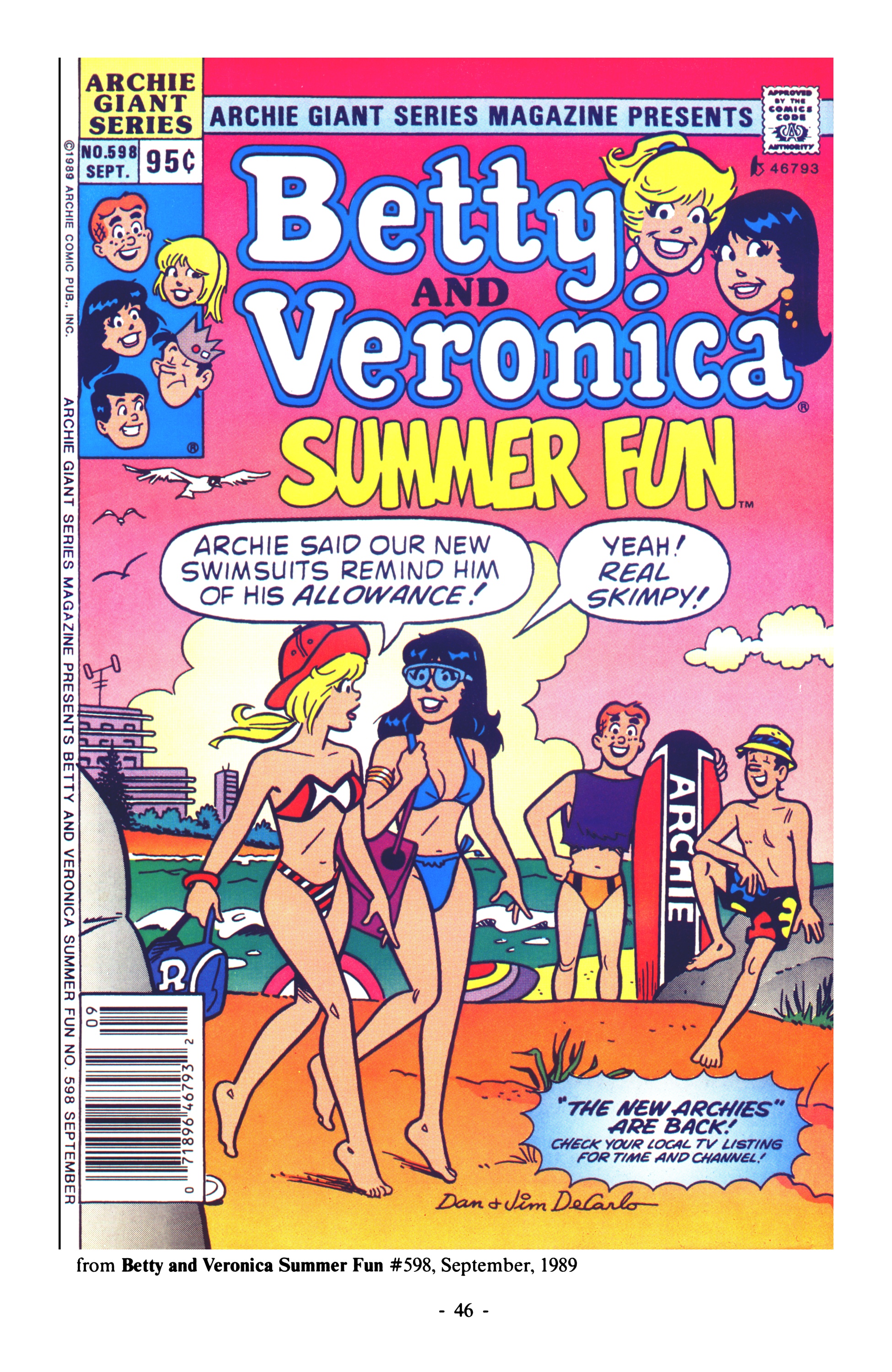 Read online Best of Betty and Veronica Summer Fun comic -  Issue # TPB (Part 1) - 64