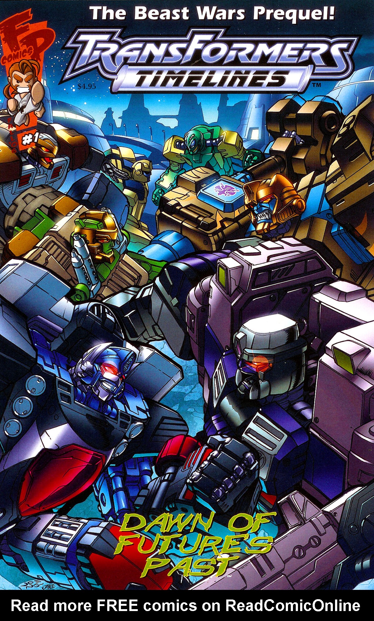 Read online Transformers: Timelines comic -  Issue #1 - 1