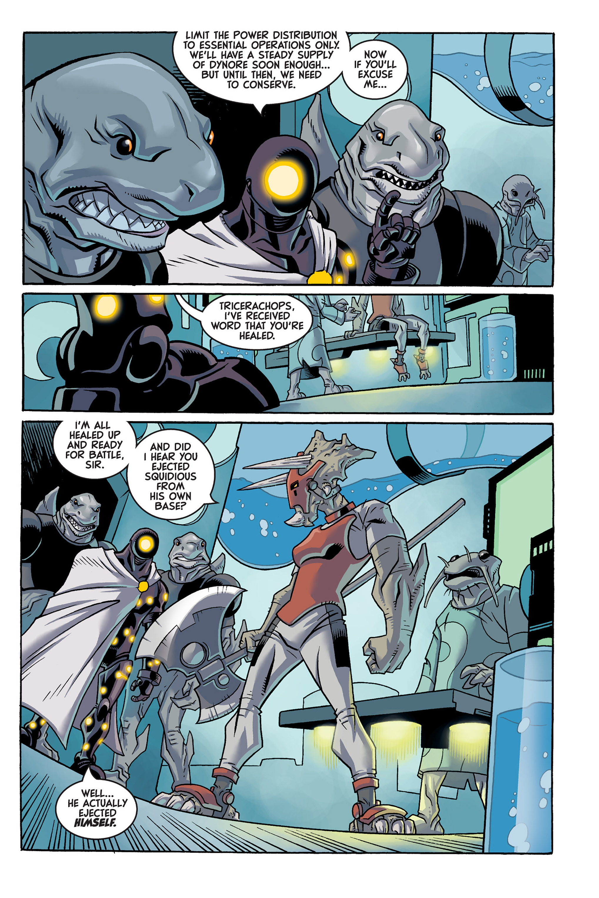 Read online Super Dinosaur (2011) comic -  Issue # _TPB 2 - 37
