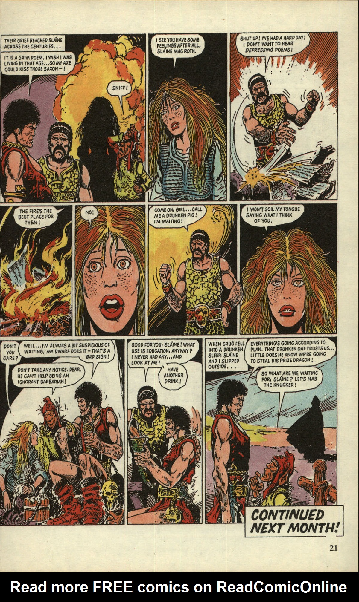 Read online Slaine The Berserker comic -  Issue #4 - 23