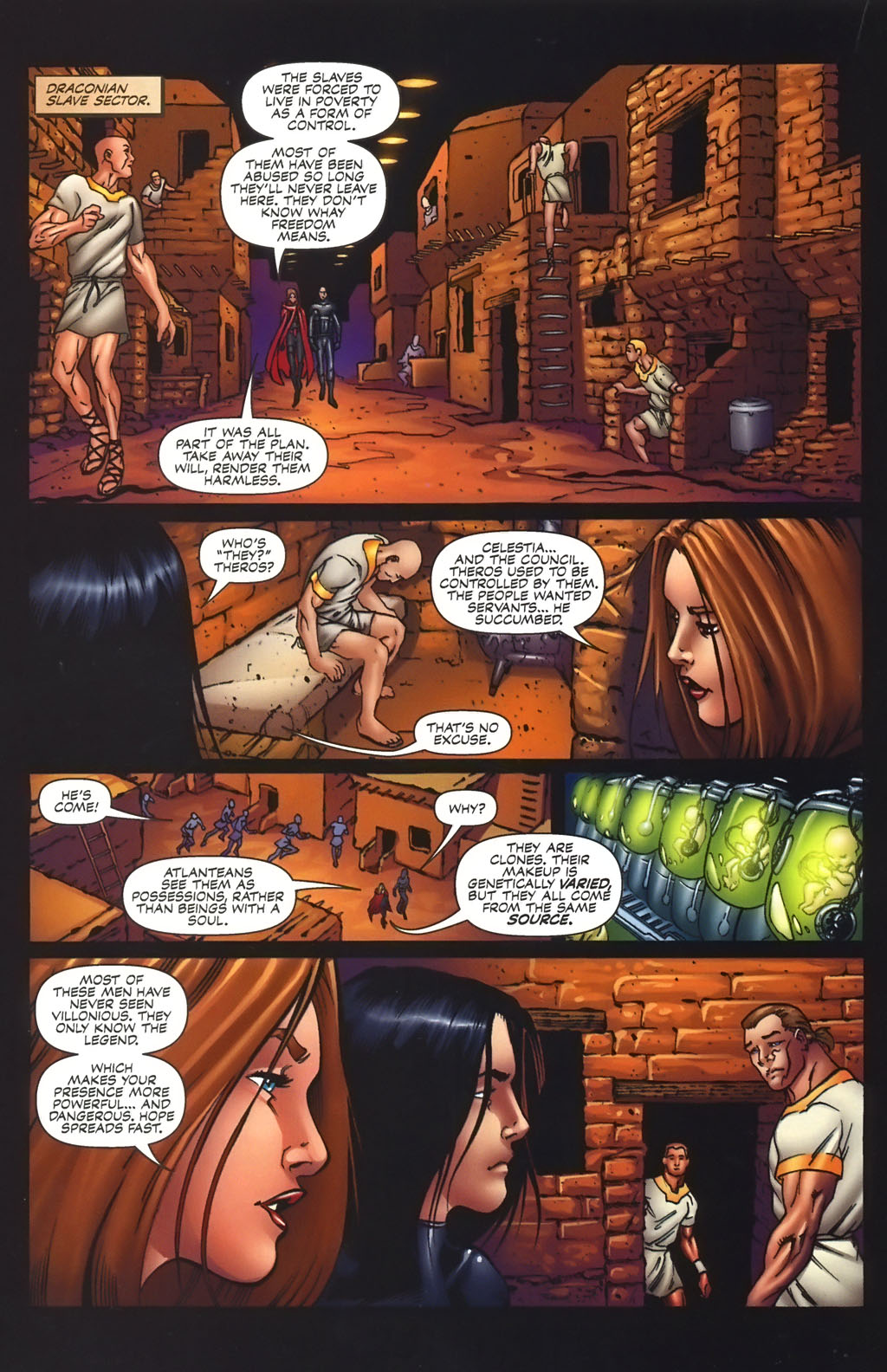 Read online Black Tide (2002) comic -  Issue #3 - 21