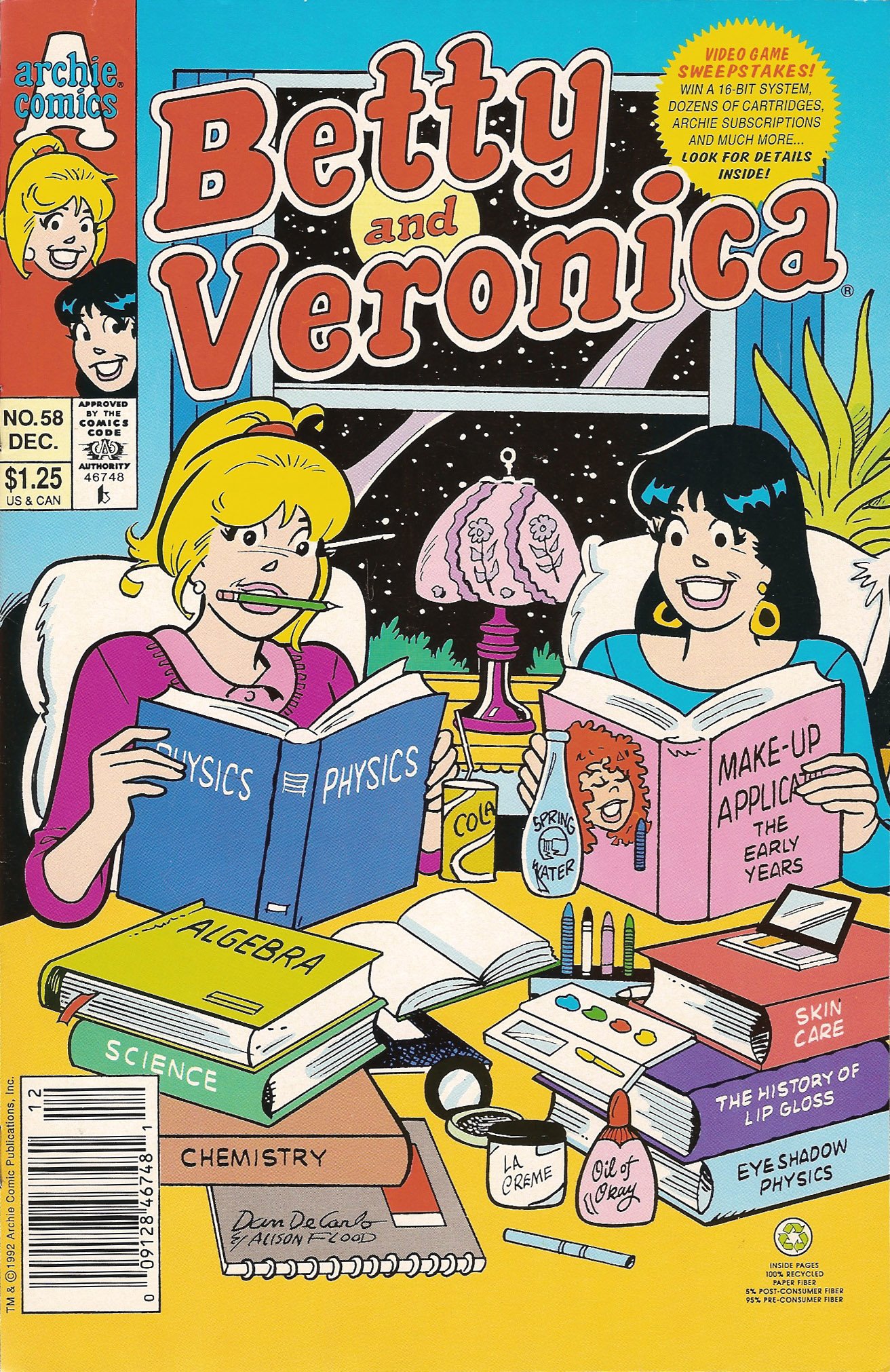 Read online Betty and Veronica (1987) comic -  Issue #58 - 1