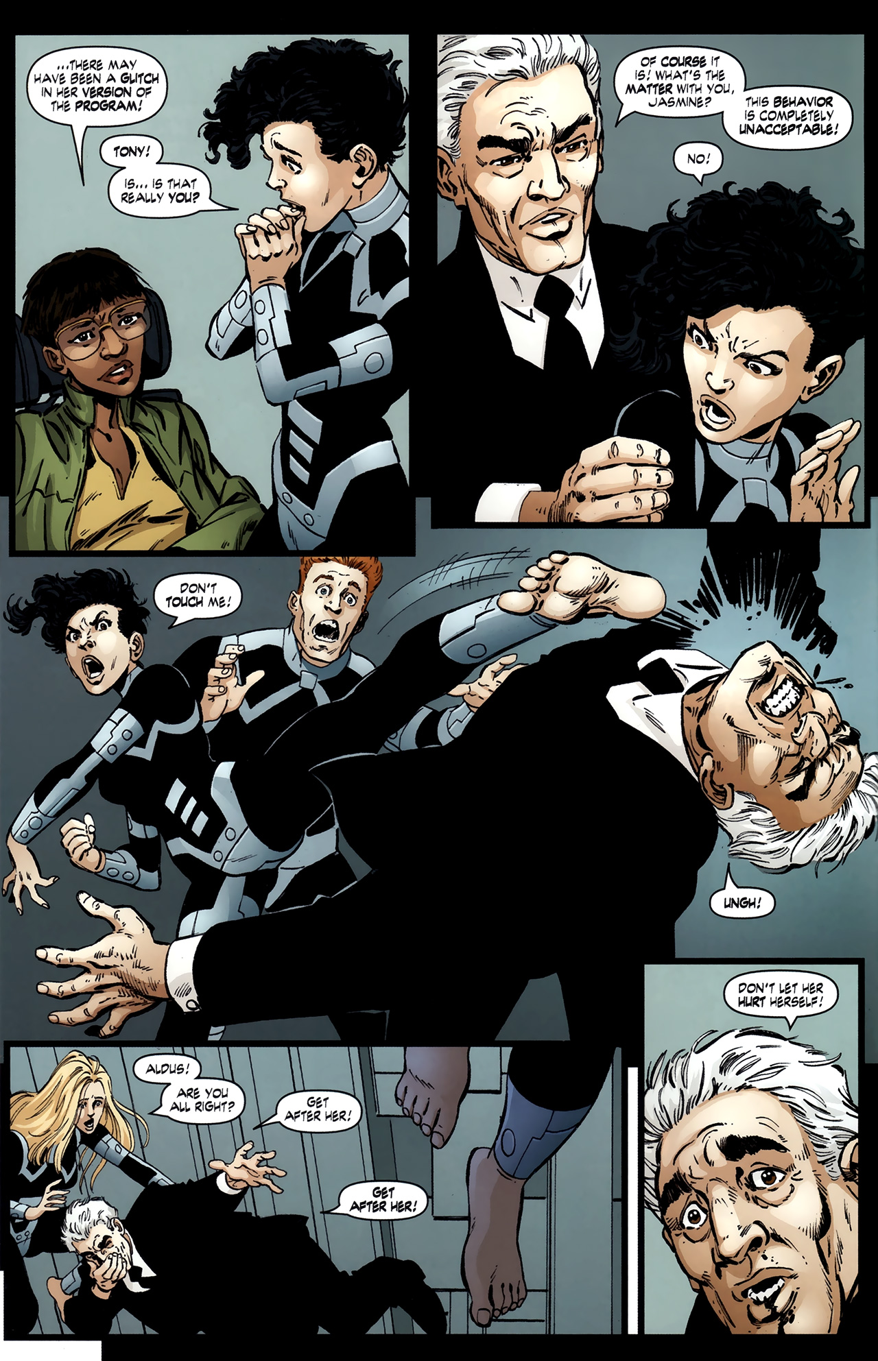 Read online John Byrne's Next Men (2010) comic -  Issue #1 - 5