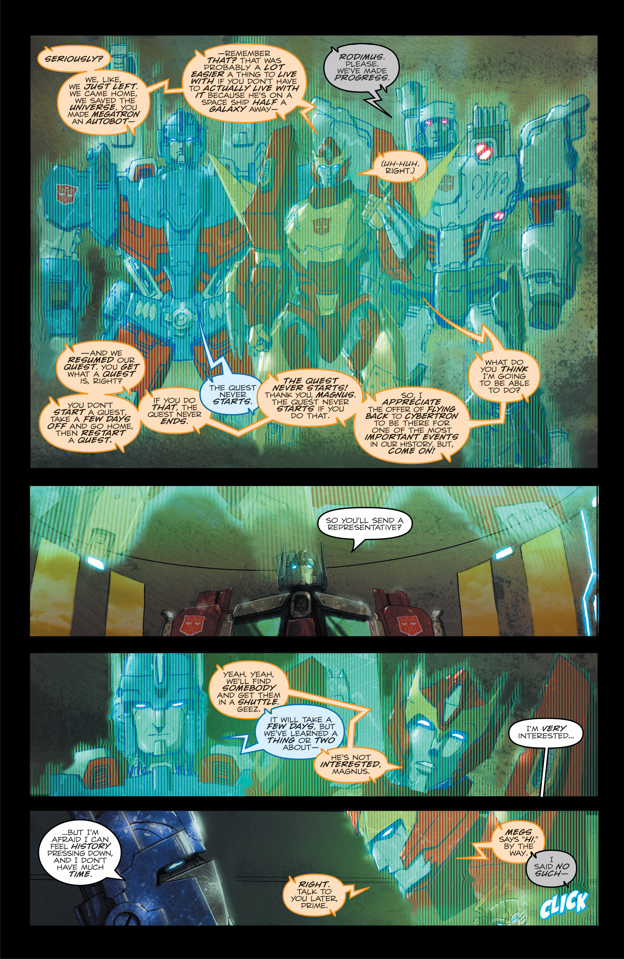 Read online Transformers: The IDW Collection Phase Two comic -  Issue # TPB 9 (Part 1) - 23