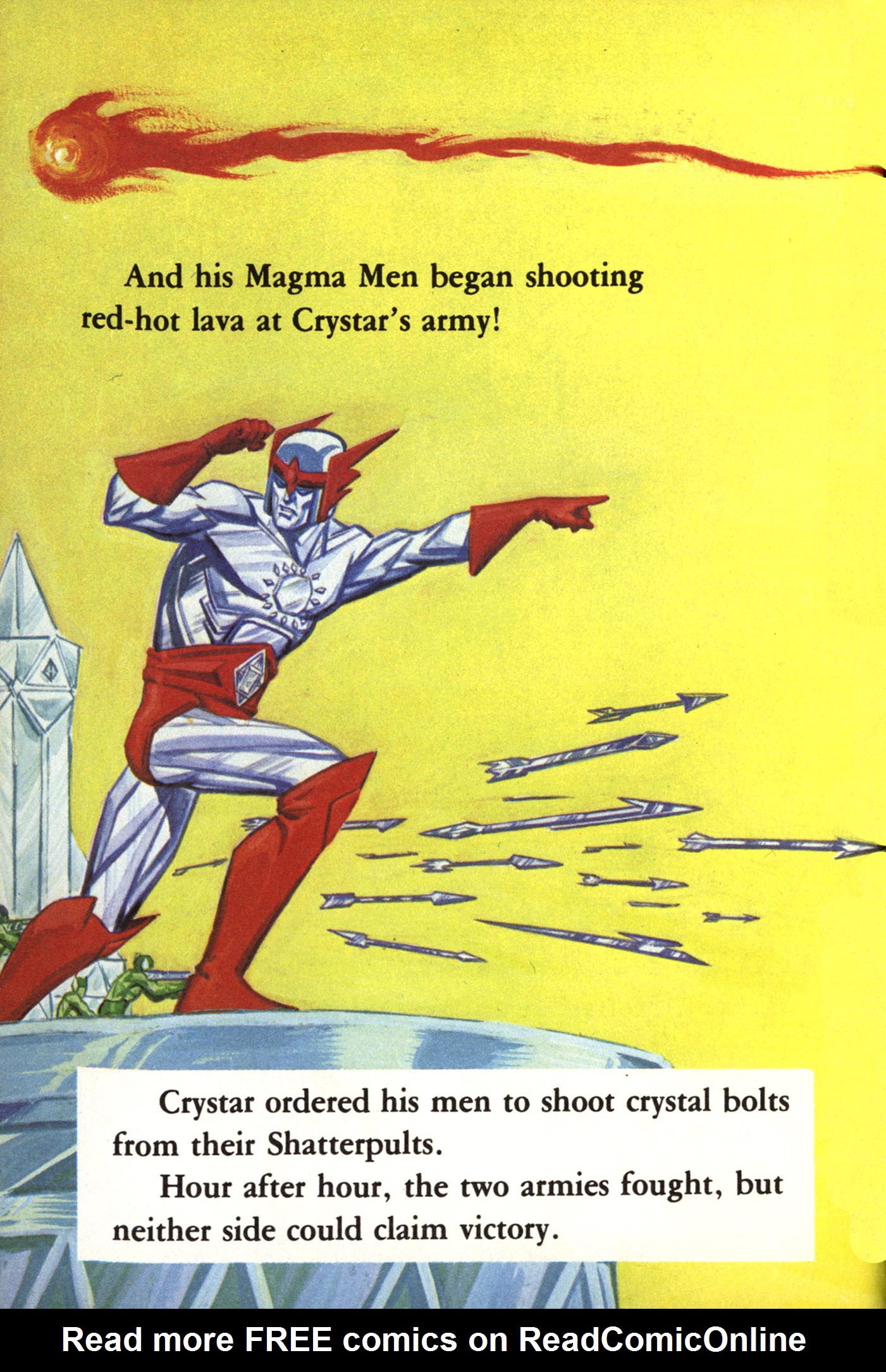 Read online Crystar Crystal Warrior: To Capture the Magic Crystal comic -  Issue # Full - 13