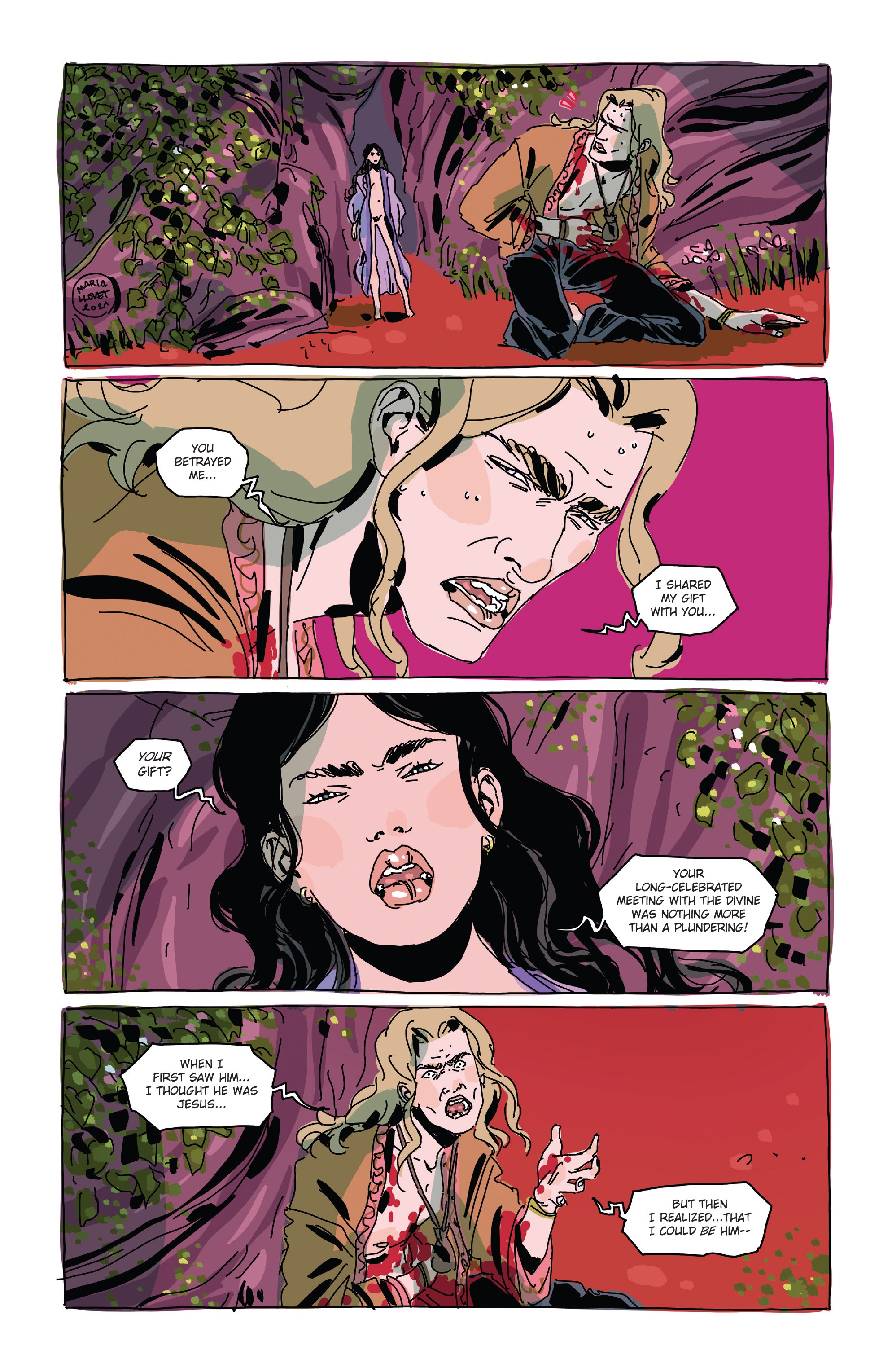 Read online Luna comic -  Issue #5 - 14