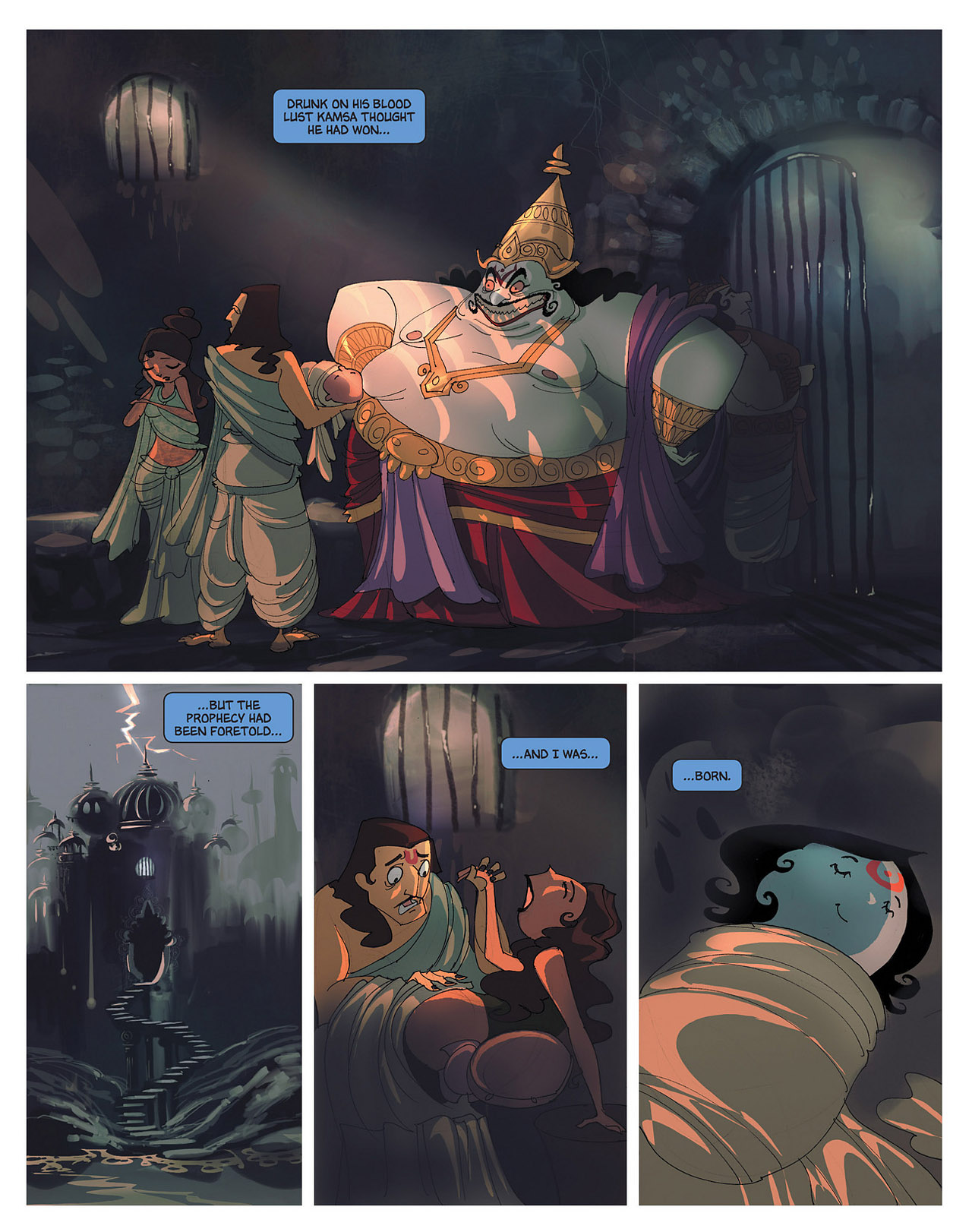 Read online Krishna: A Journey Within comic -  Issue # TPB (Part 1) - 46