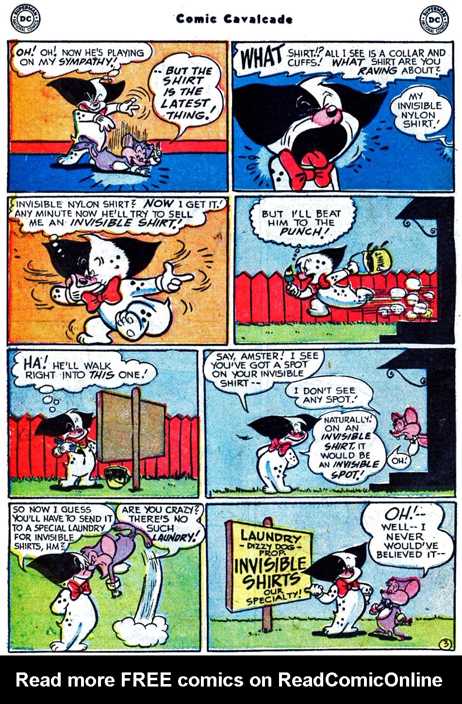 Read online Comic Cavalcade comic -  Issue #57 - 44