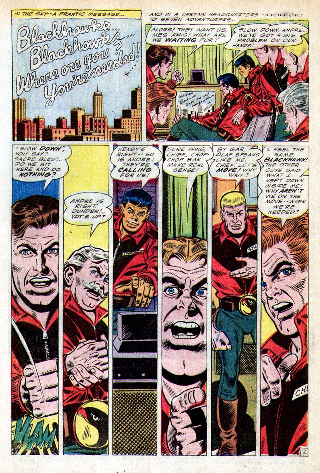 Blackhawk (1957) Issue #224 #116 - English 4