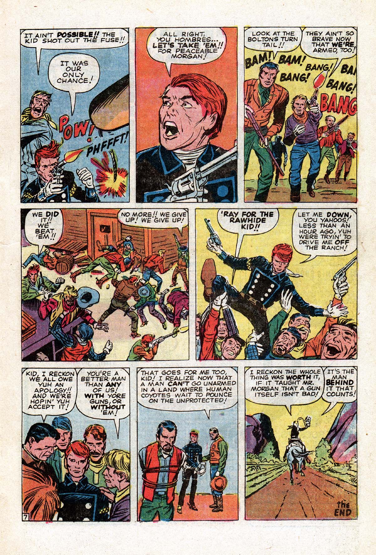 Read online The Mighty Marvel Western comic -  Issue #42 - 8