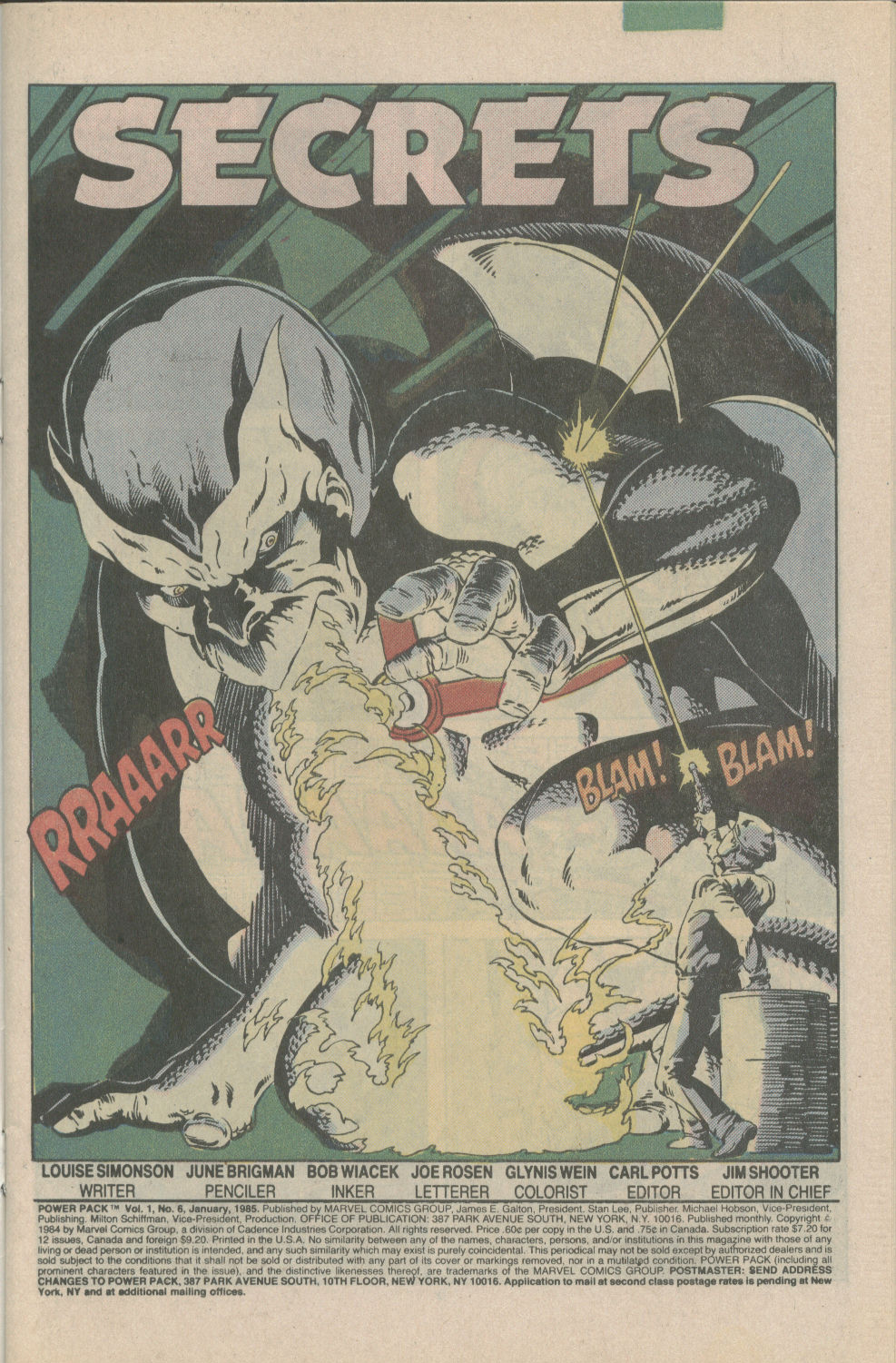 Read online Power Pack (1984) comic -  Issue #6 - 3