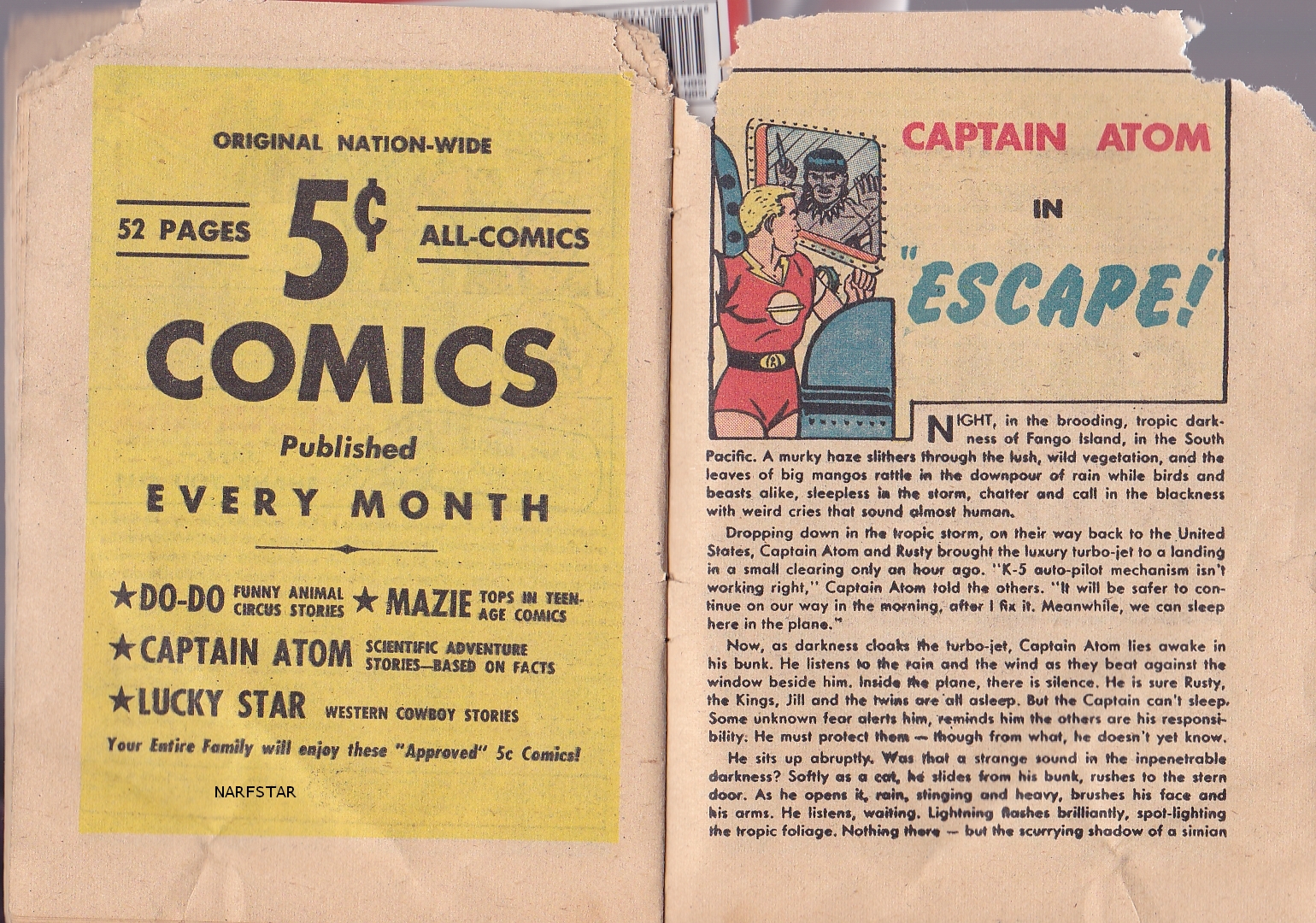Read online Captain Atom (1950) comic -  Issue #5 - 18