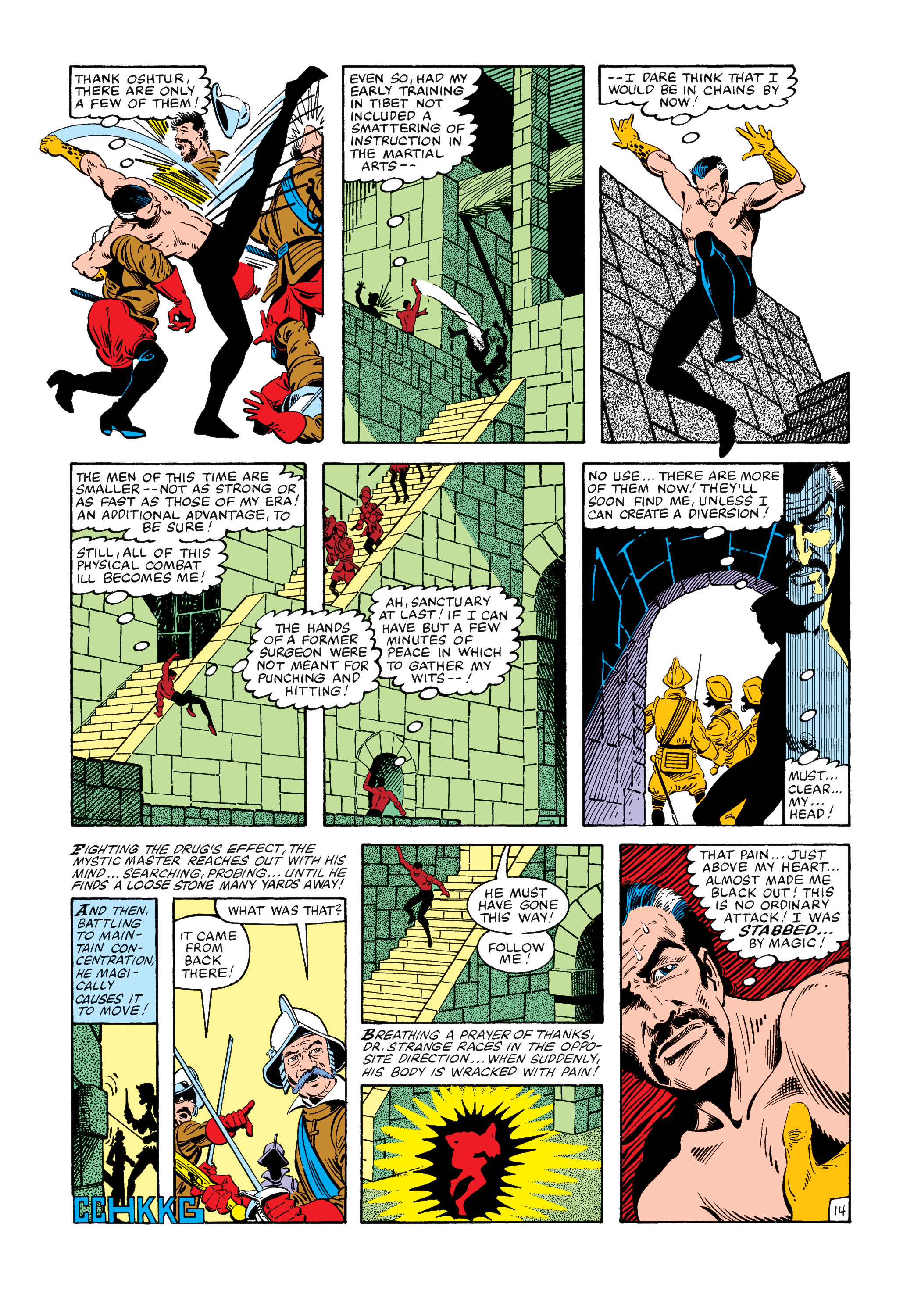 Read online Marvel Masterworks: Doctor Strange comic -  Issue # TPB 9 (Part 2) - 38