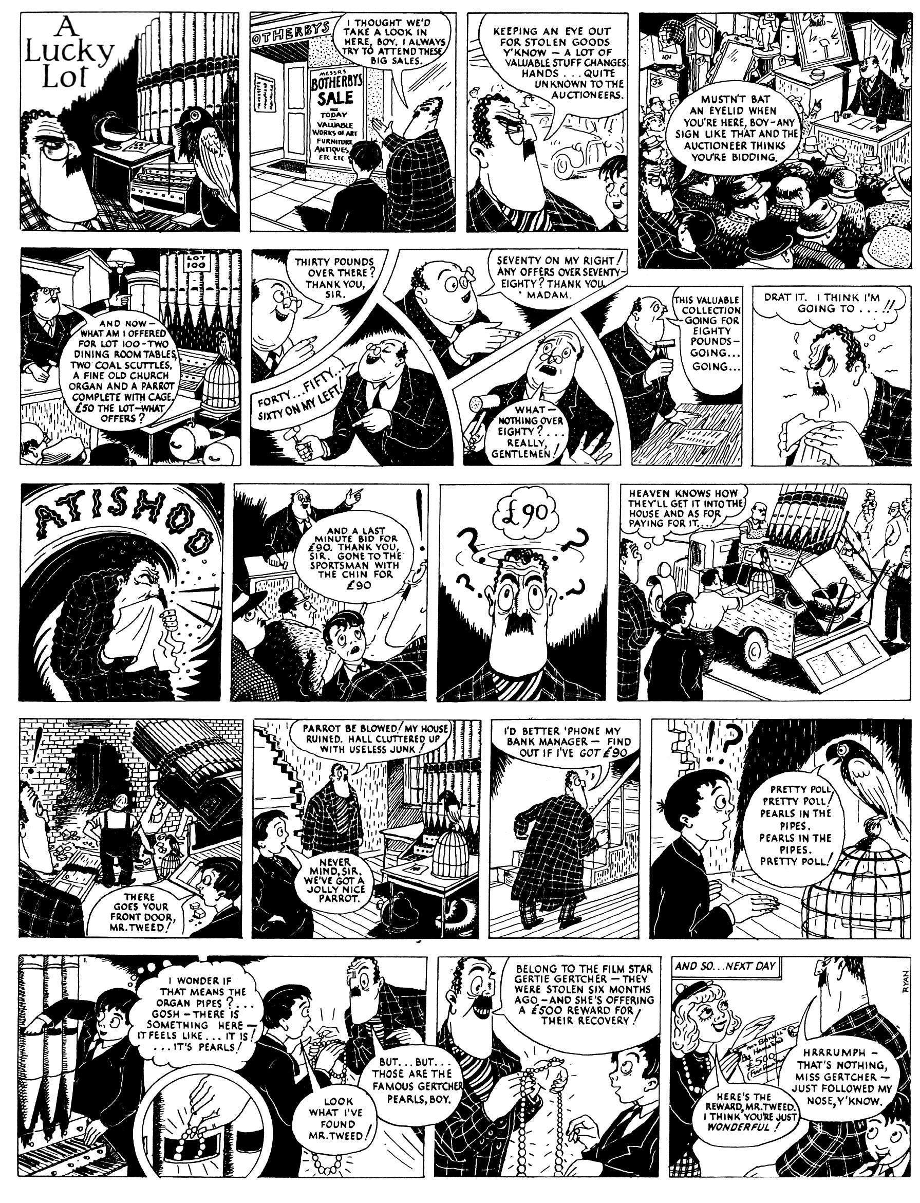 Read online Eagle Classics: Harris Tweed Extra Special Agent comic -  Issue # Full - 36