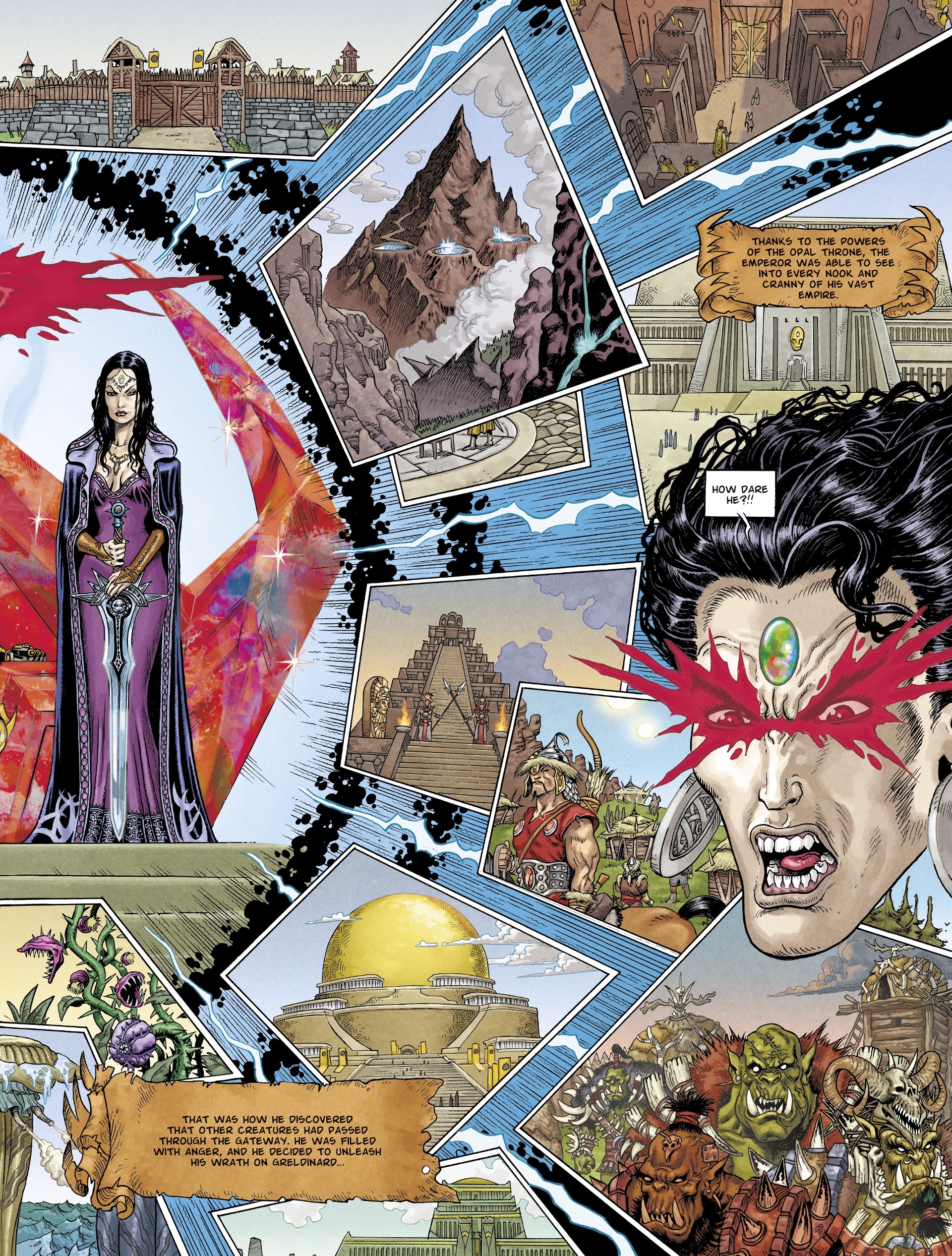 Read online The Black Moon Chronicles comic -  Issue #19 - 23