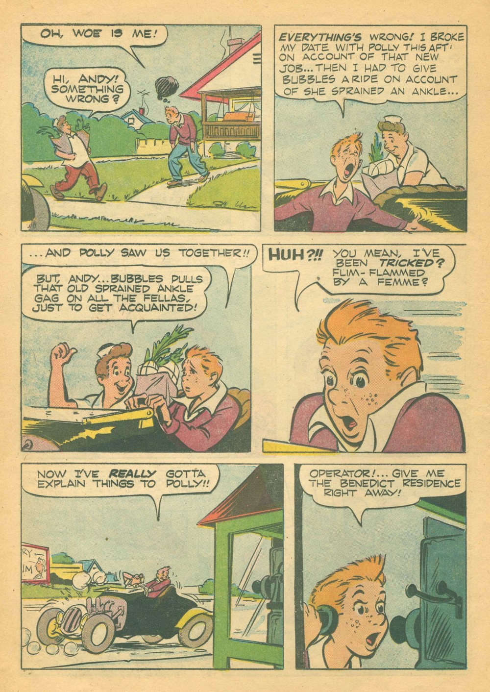 Read online Four Color Comics comic -  Issue #480 - 26