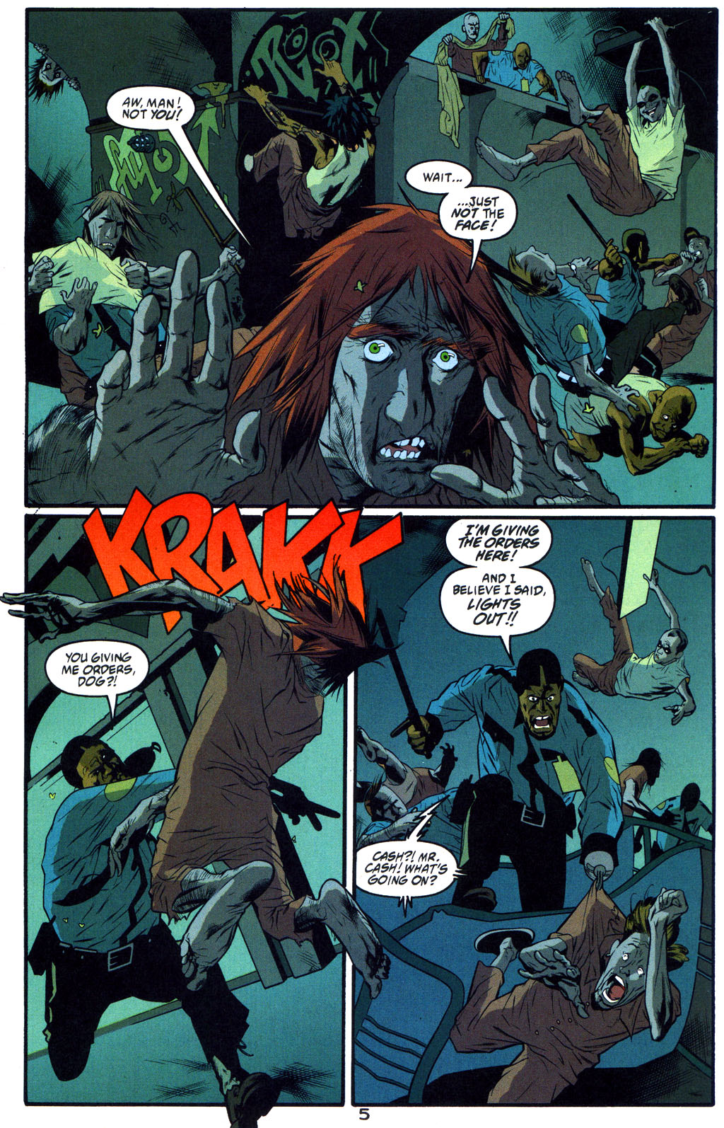 Read online Arkham Asylum: Living Hell comic -  Issue #4 - 7