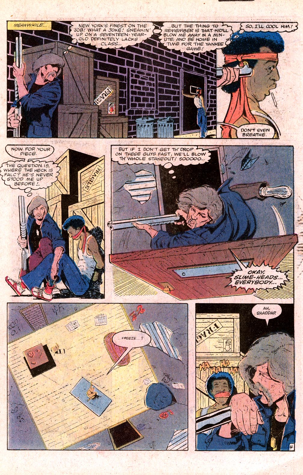 Read online Falcon (1983) comic -  Issue #1 - 5