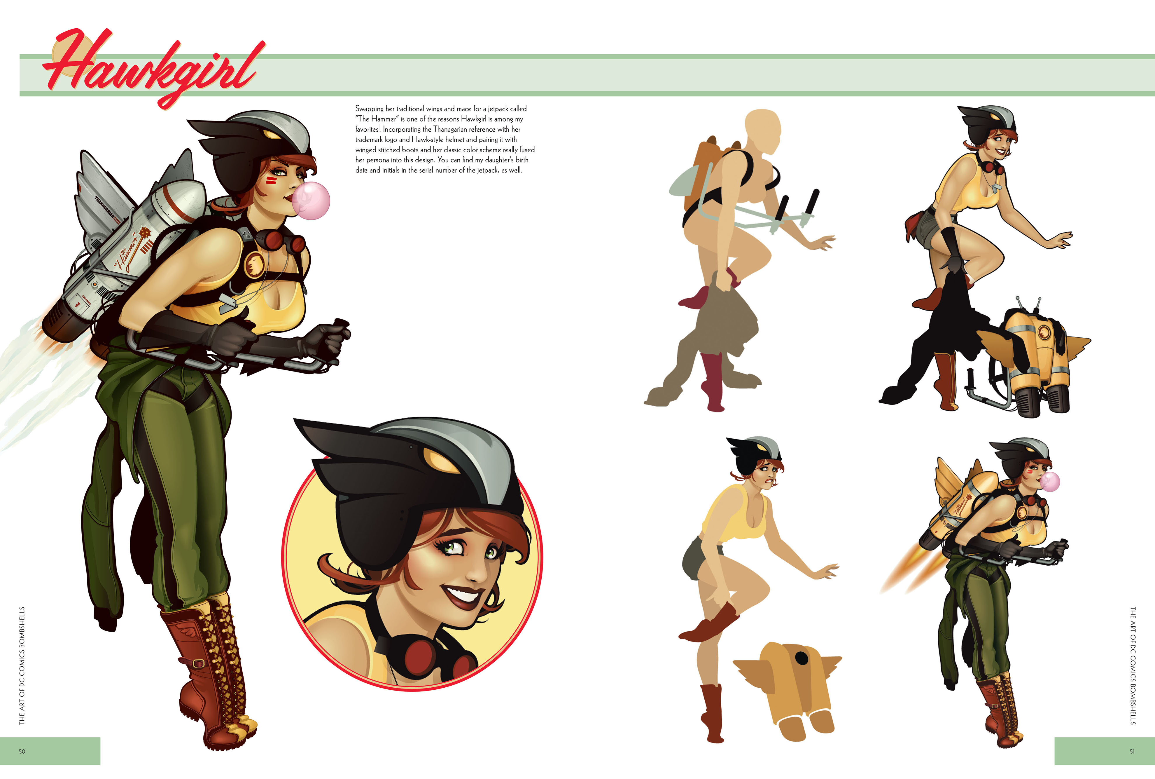 Read online The Art of DC Comics Bombshells comic -  Issue # TPB (Part 1) - 31