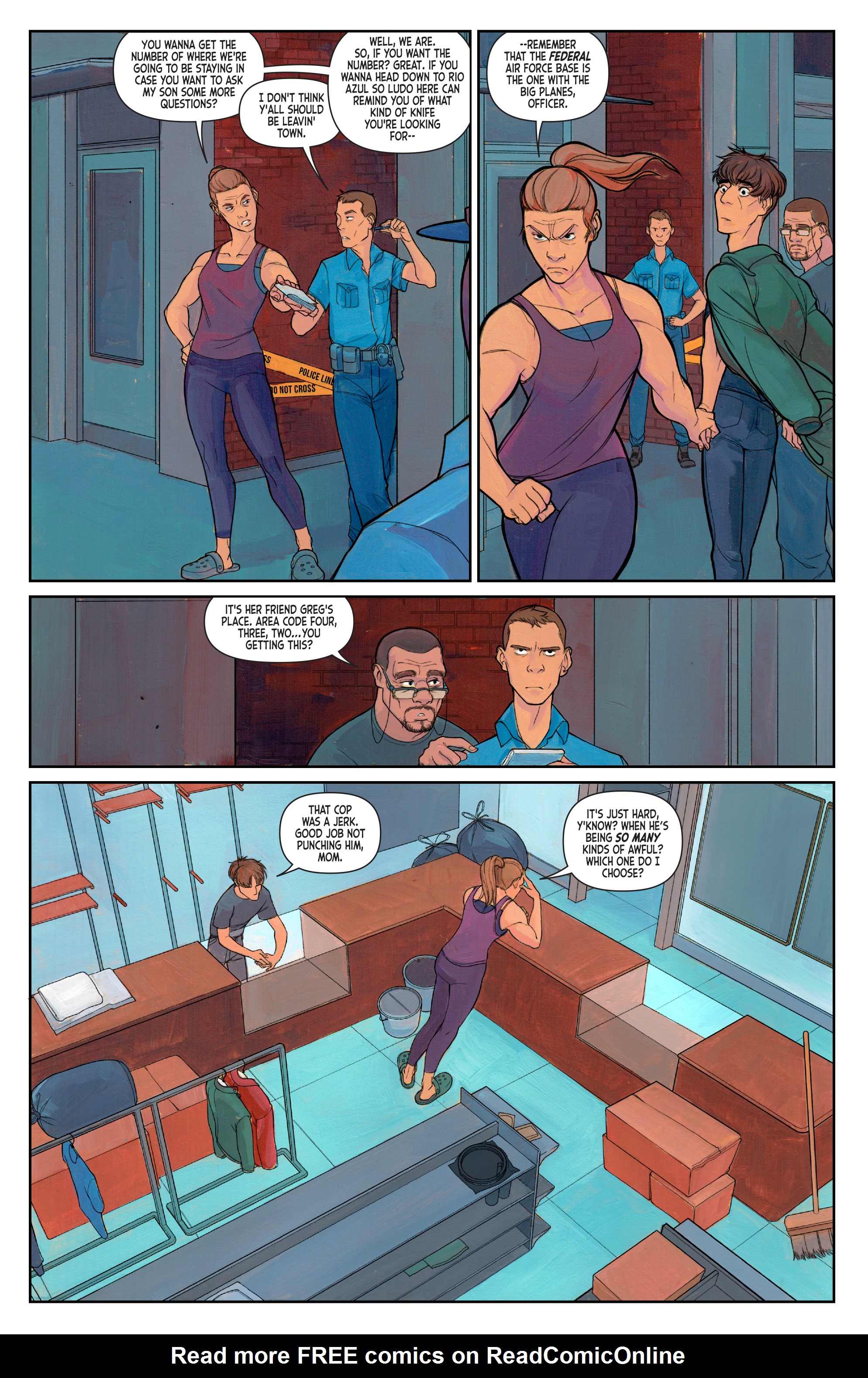 Read online At the End of Your Tether comic -  Issue #1 - 20