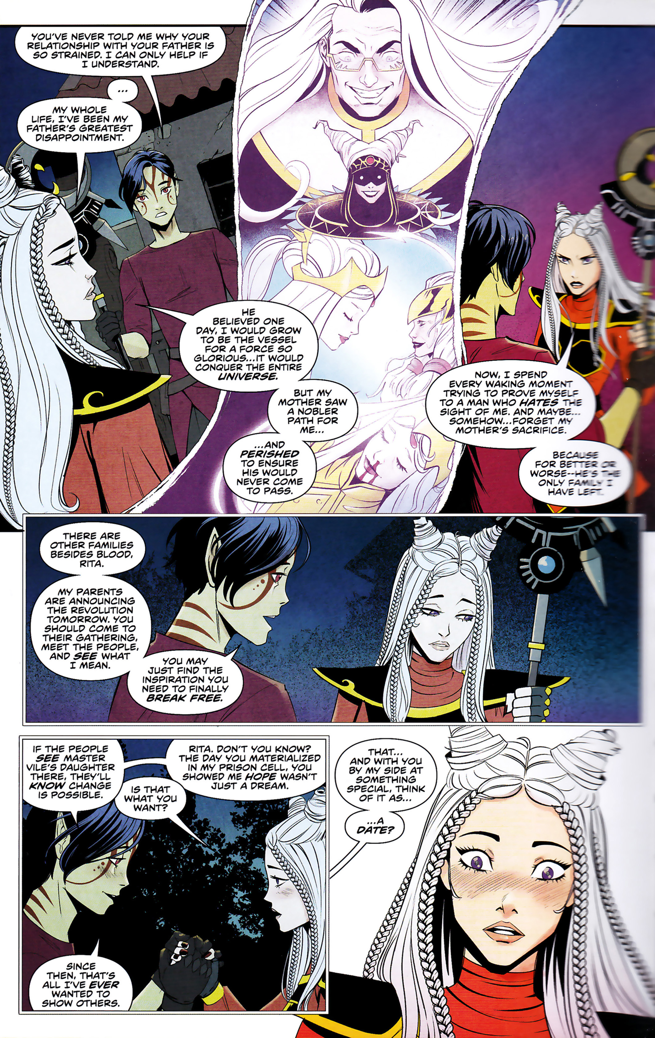 Read online Go Go Power Rangers Deluxe Edition comic -  Issue #1 - 6