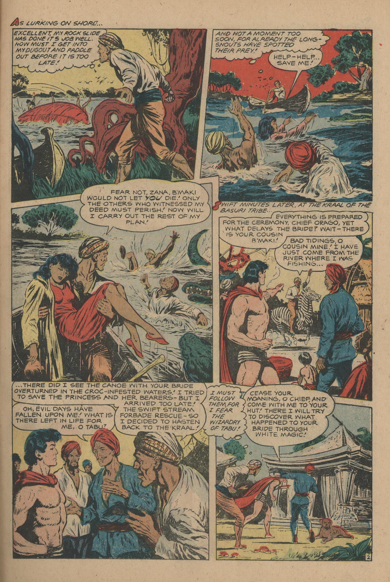 Read online Jungle Comics comic -  Issue #121 - 35