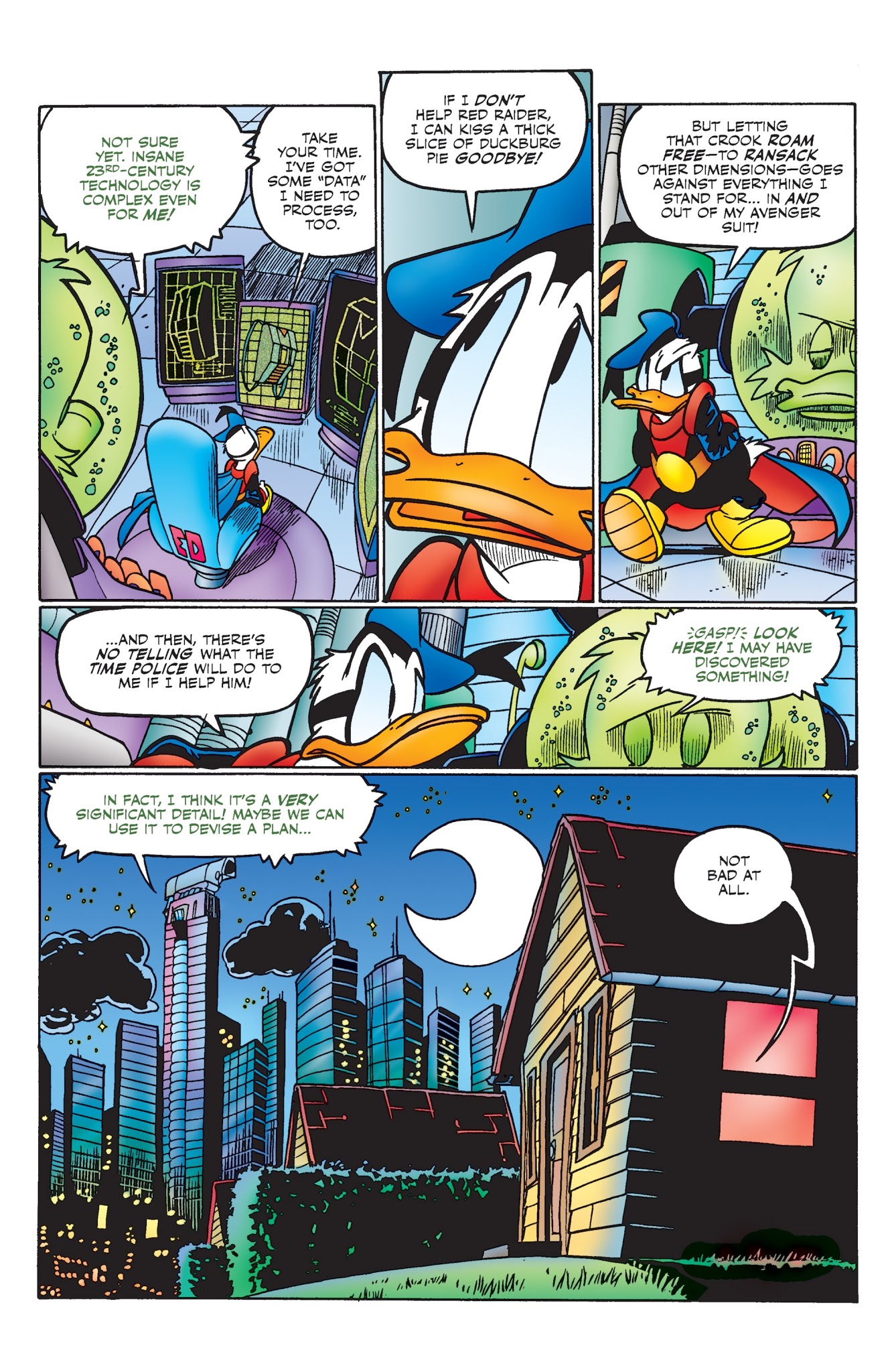 Read online Duck Avenger comic -  Issue #5 - 53
